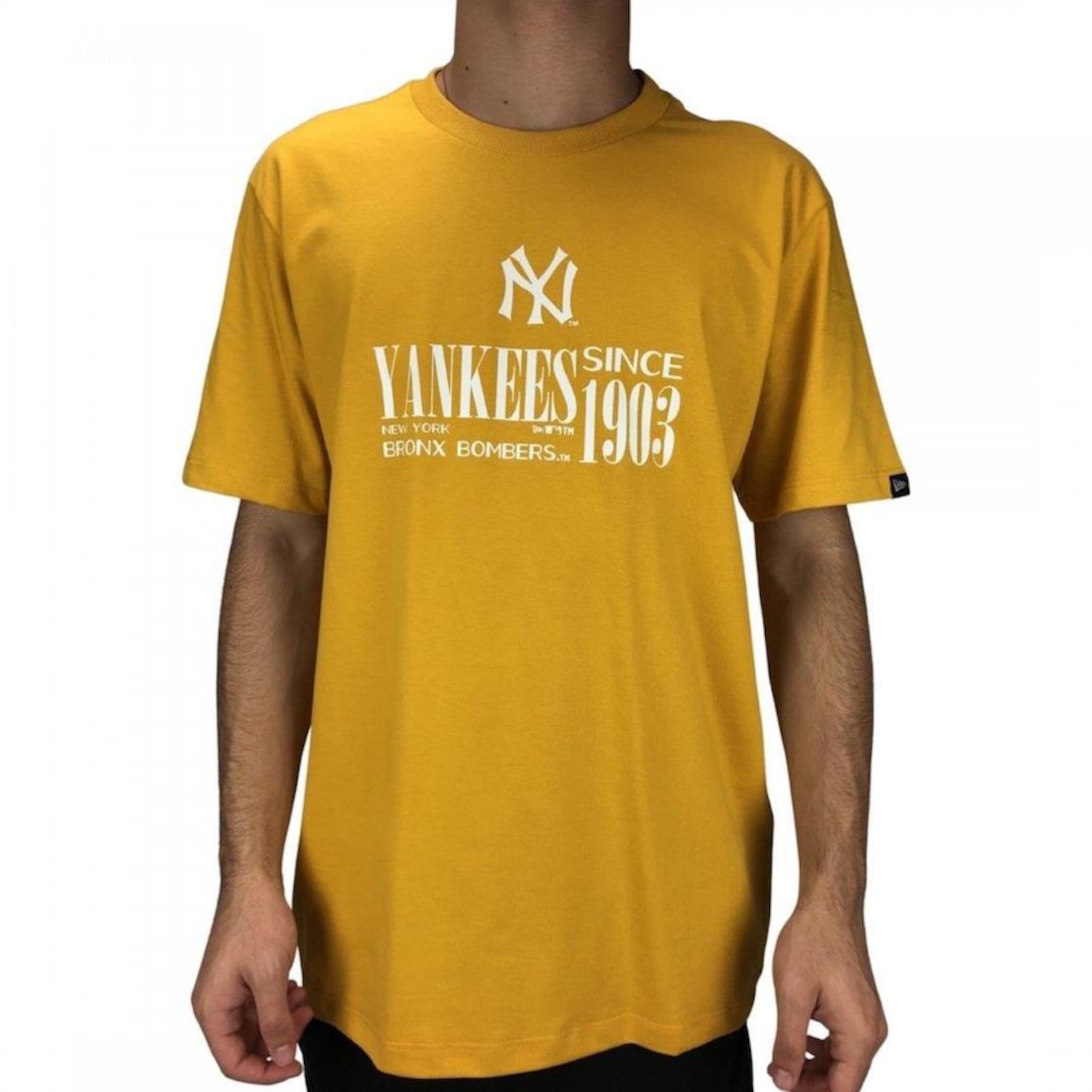 Camiseta New Era Modern Classic New York Yankees Co - Masculina - Foto 1