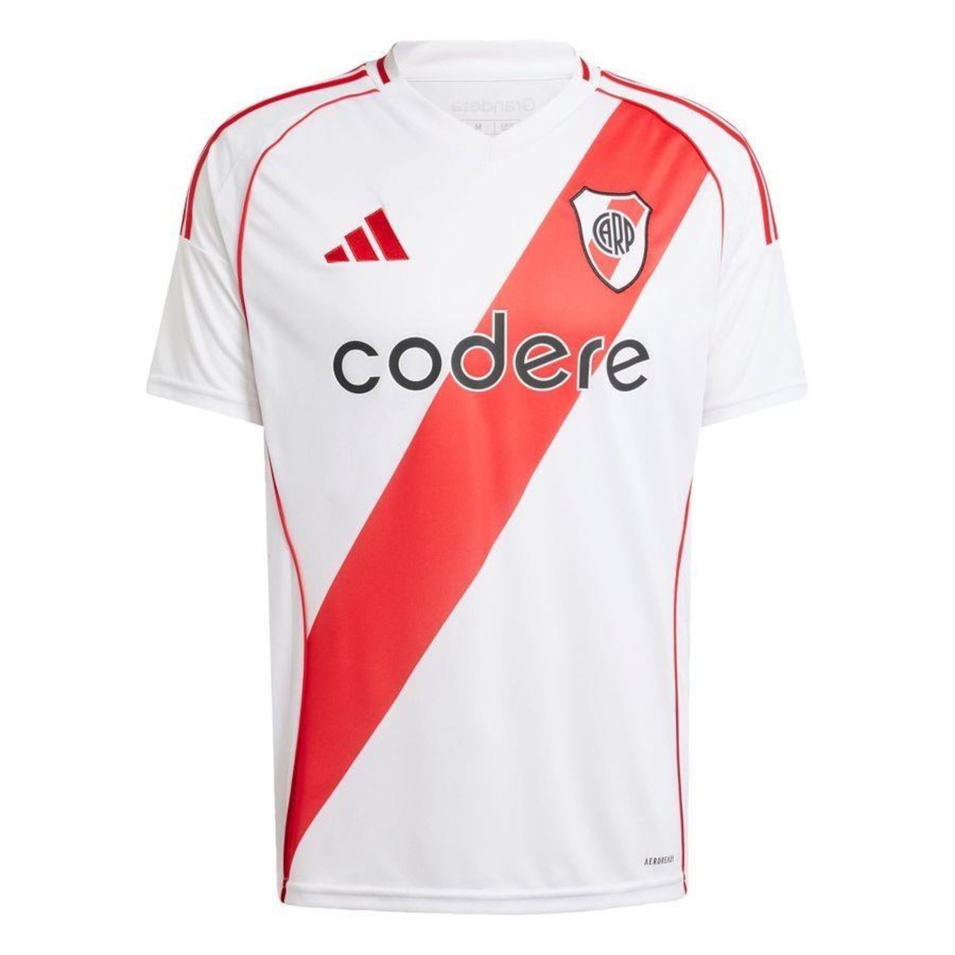 Camisa 1 River Plate 24/25 adidas - Masculina - Foto 1