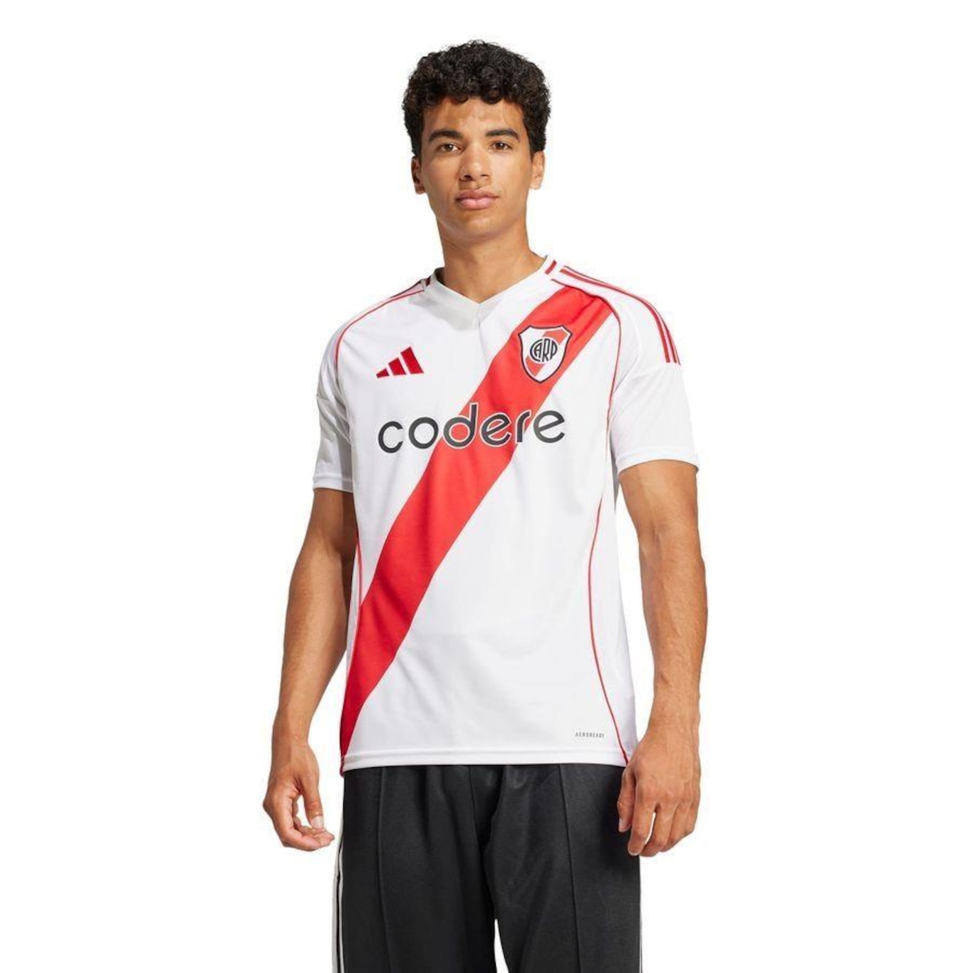 Camisa 1 River Plate 24/25 adidas - Masculina - Foto 2