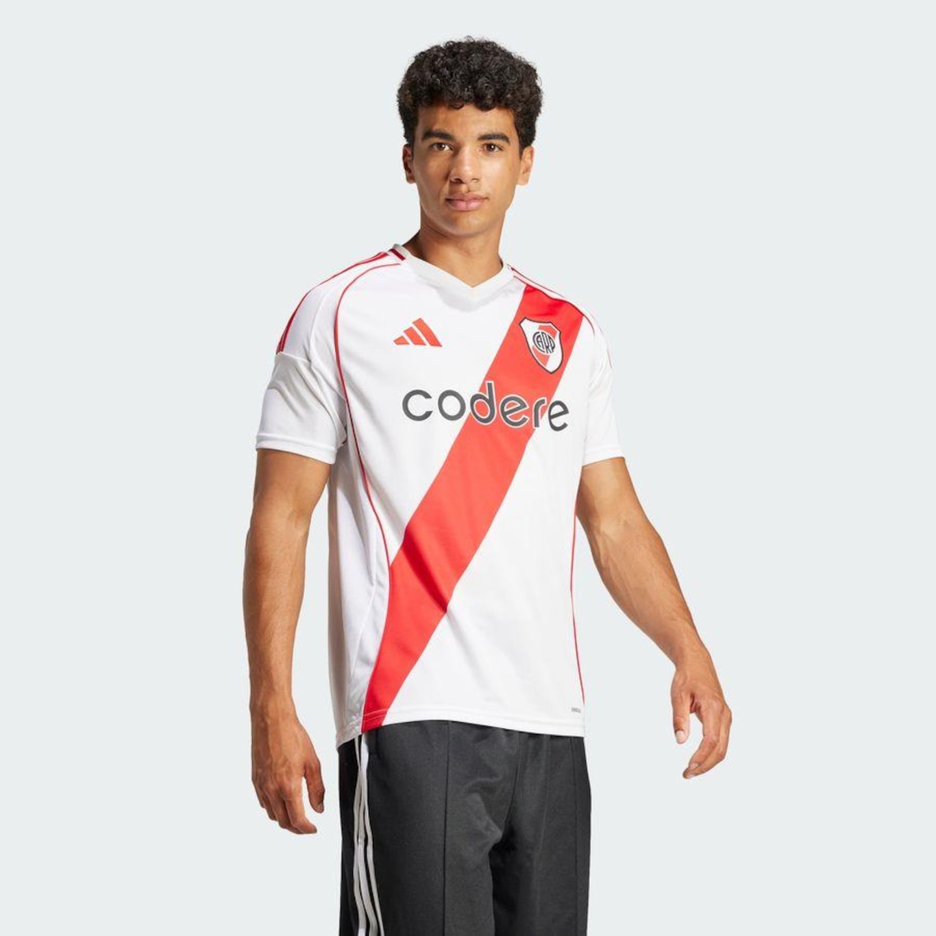 Camisa 1 River Plate 24/25 adidas - Masculina - Foto 5