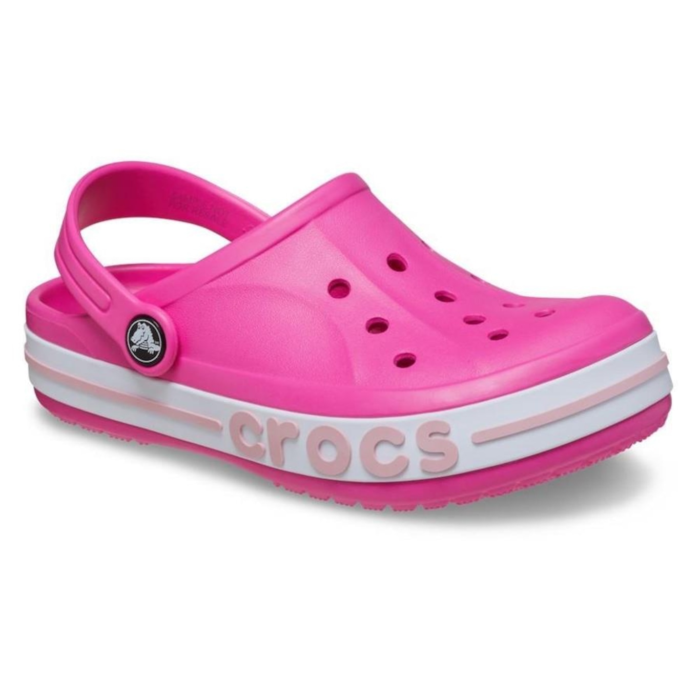 Sandália Crocs Bayaband Clog K Electric Infantil - Foto 2