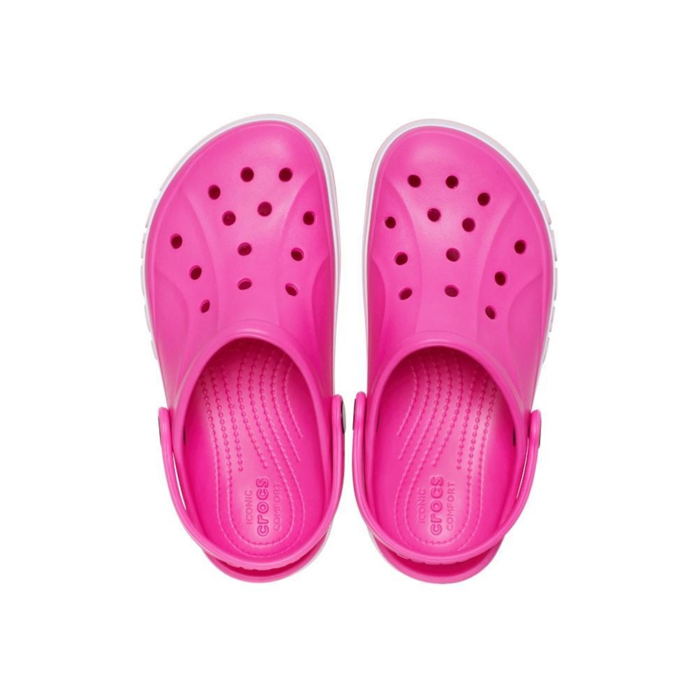 Sandália Crocs Bayaband Clog K Electric Infantil - Foto 5