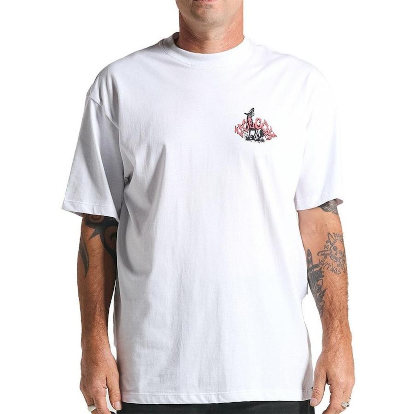 Camiseta Volcom Comfort Pure Joy Sm25 - Masculina - Foto 1