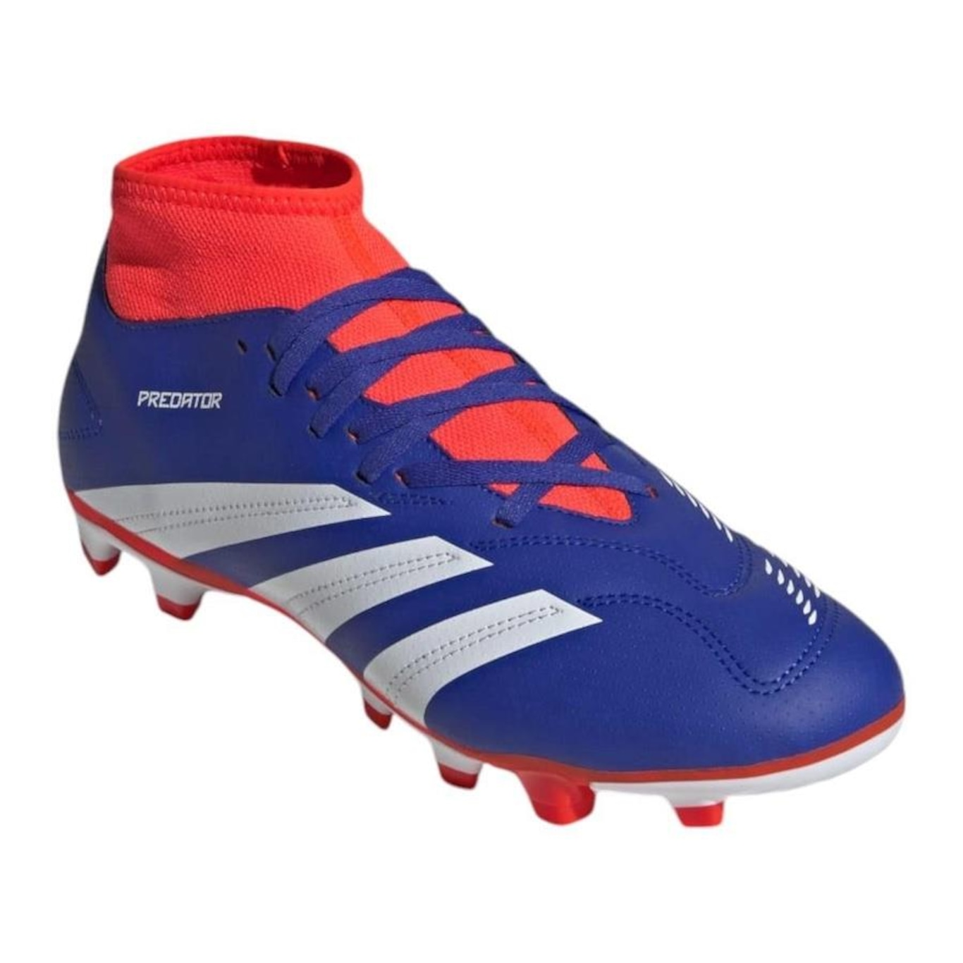 Chuteira de Campo adidas Predator 24 Club Sock - Adulto - Foto 1