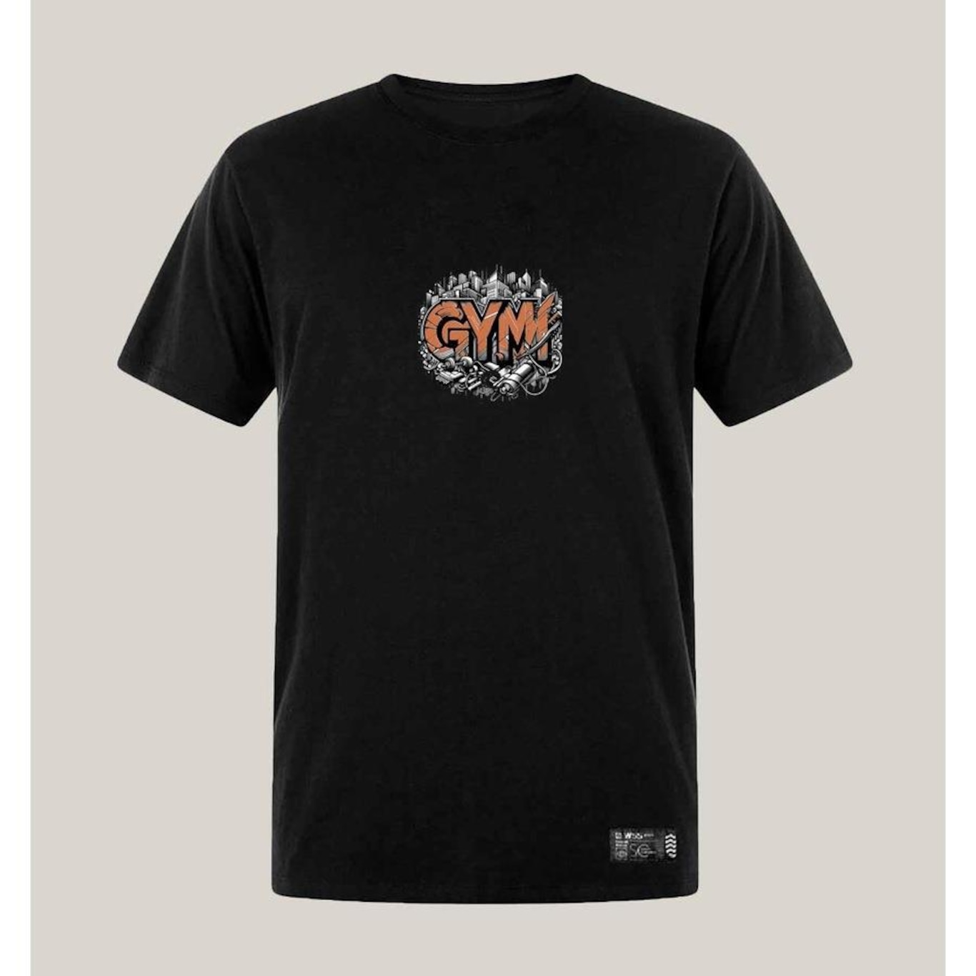 Camiseta WSS Brasil Plus Size Gym Street Algodão Prime - Masculina - Foto 1