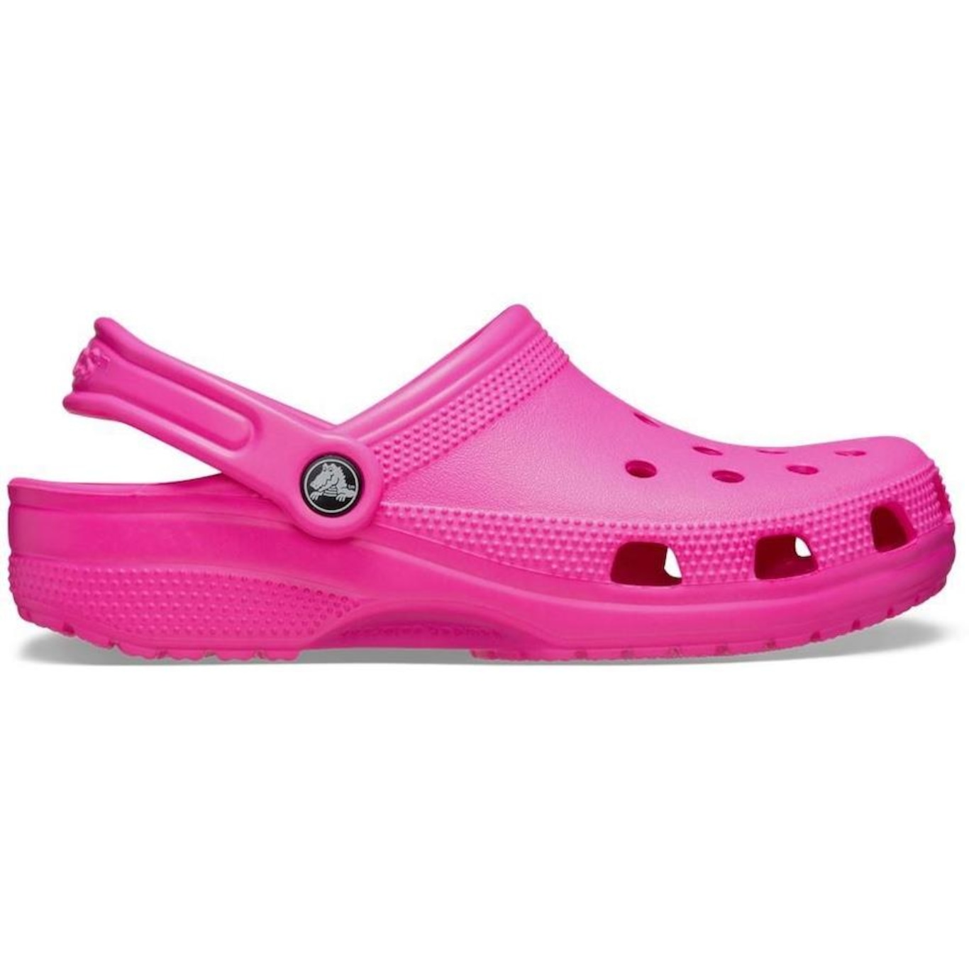 Sandália Crocs Classic Pink Crush - Unissex - Foto 1