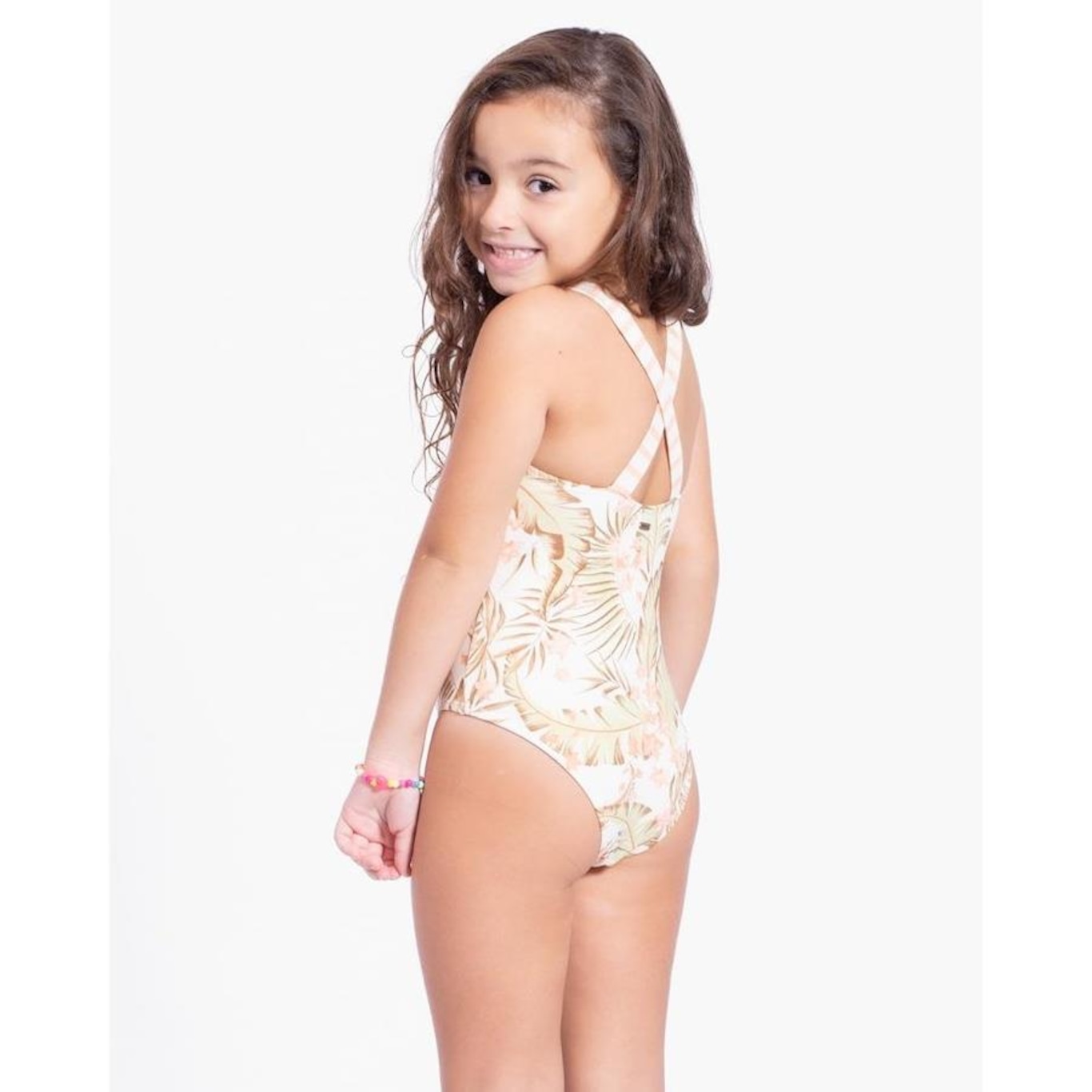 Maiô Rip Curl La Quinta One Piece Girl - Infantil - Foto 3