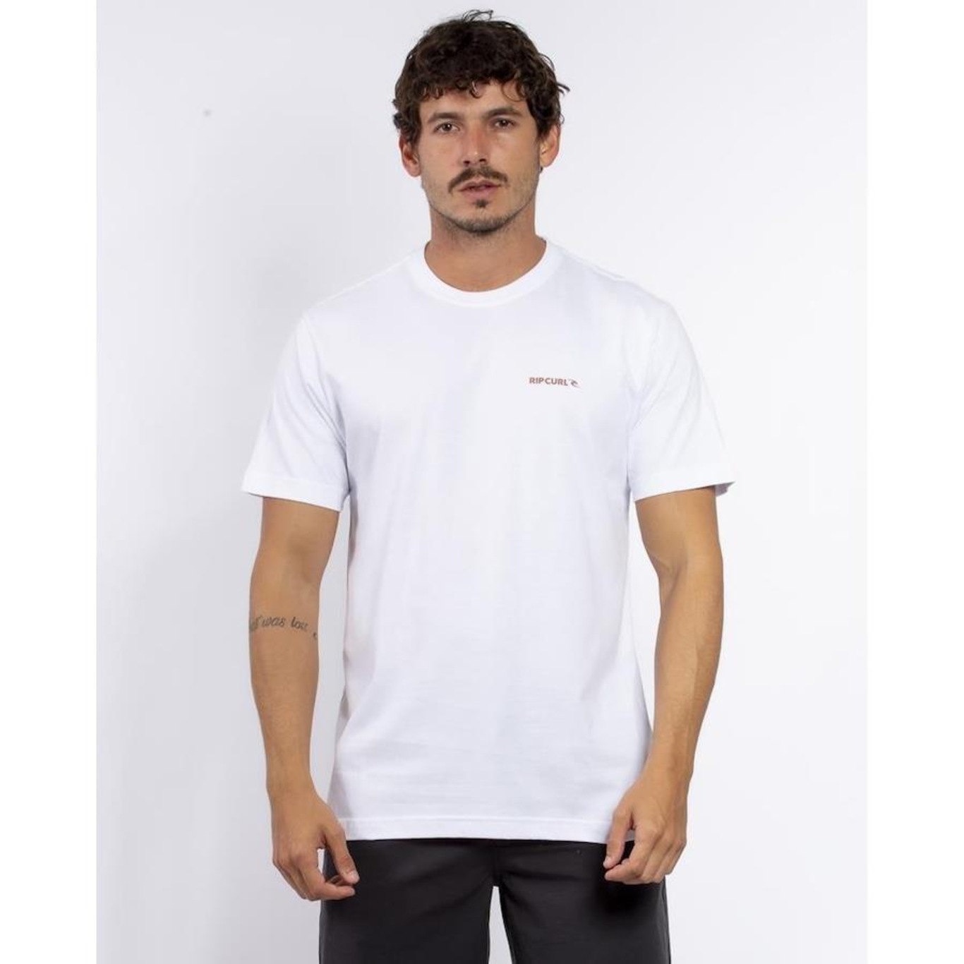 Camiseta Rip Curl Brand Logo - Masculina - Foto 1