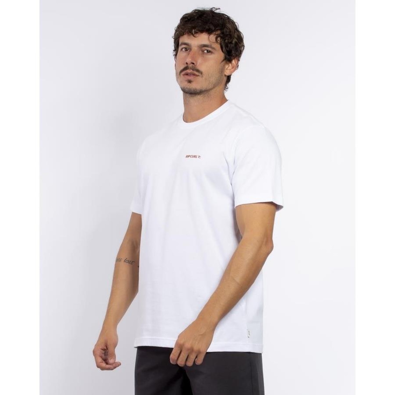 Camiseta Rip Curl Brand Logo - Masculina - Foto 3