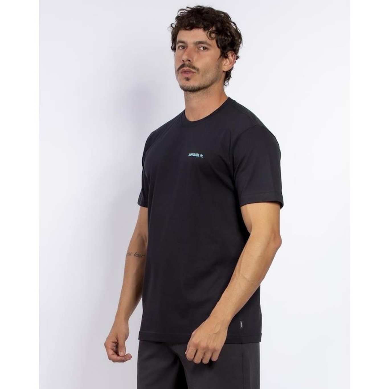 Camiseta Rip Curl Brand Logo - Masculina - Foto 2