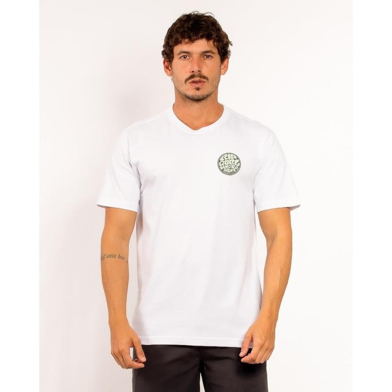 Camiseta Rip Curl Front Wettie Tee - Masculina - Foto 1