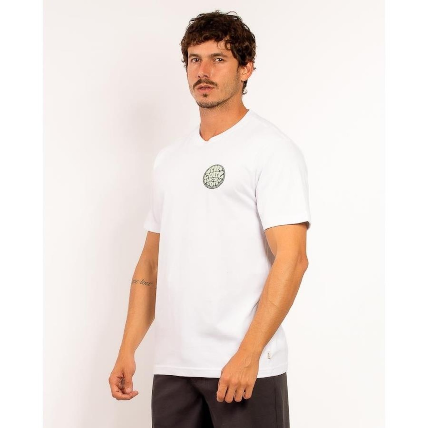 Camiseta Rip Curl Front Wettie Tee - Masculina - Foto 2