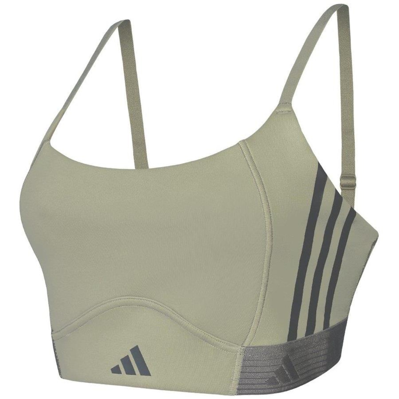 Top com Bojo adidas Hyperglam - Feminino - Foto 3