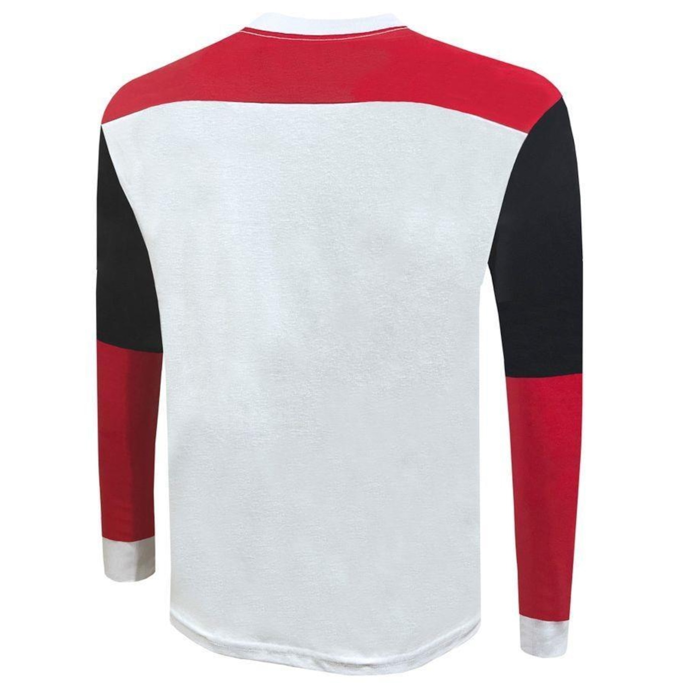 Camisa do Flamengo 1981 Manga Longa Liga Retro - Masculina - Foto 3