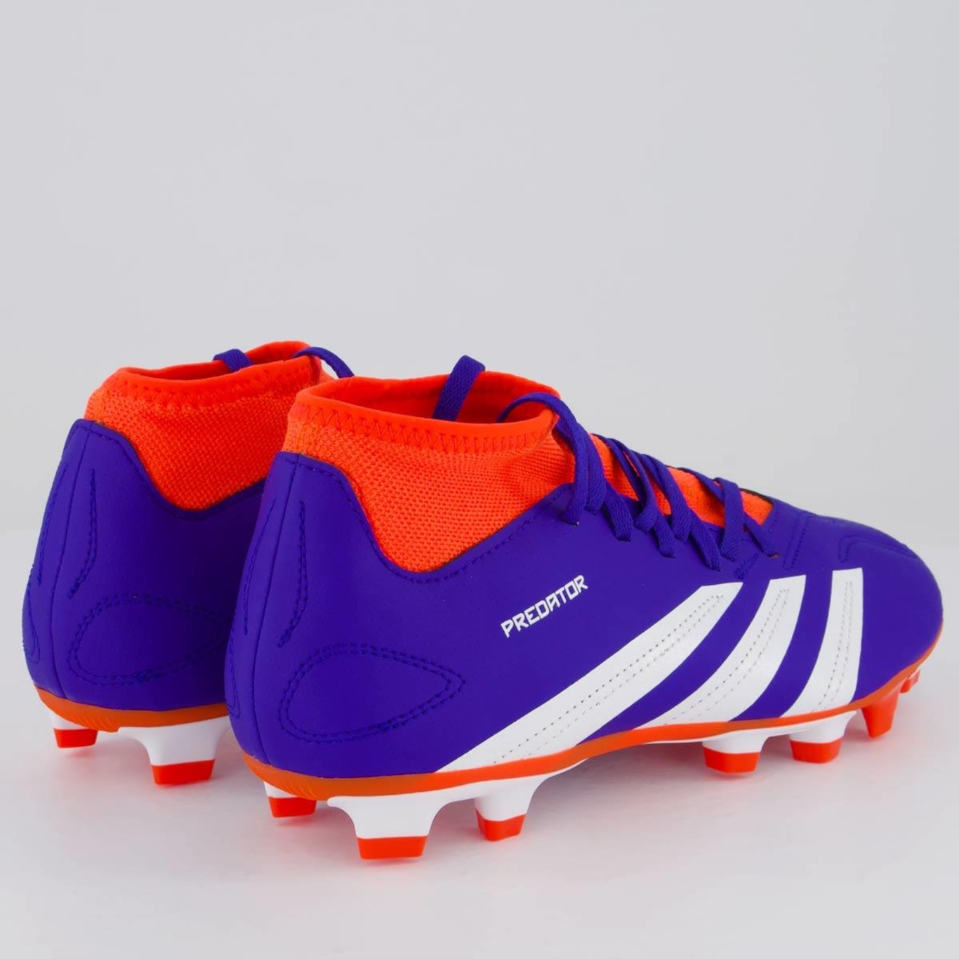 Chuteira de Campo adidas Predator Club Sock Fxg - Adulto - Foto 3