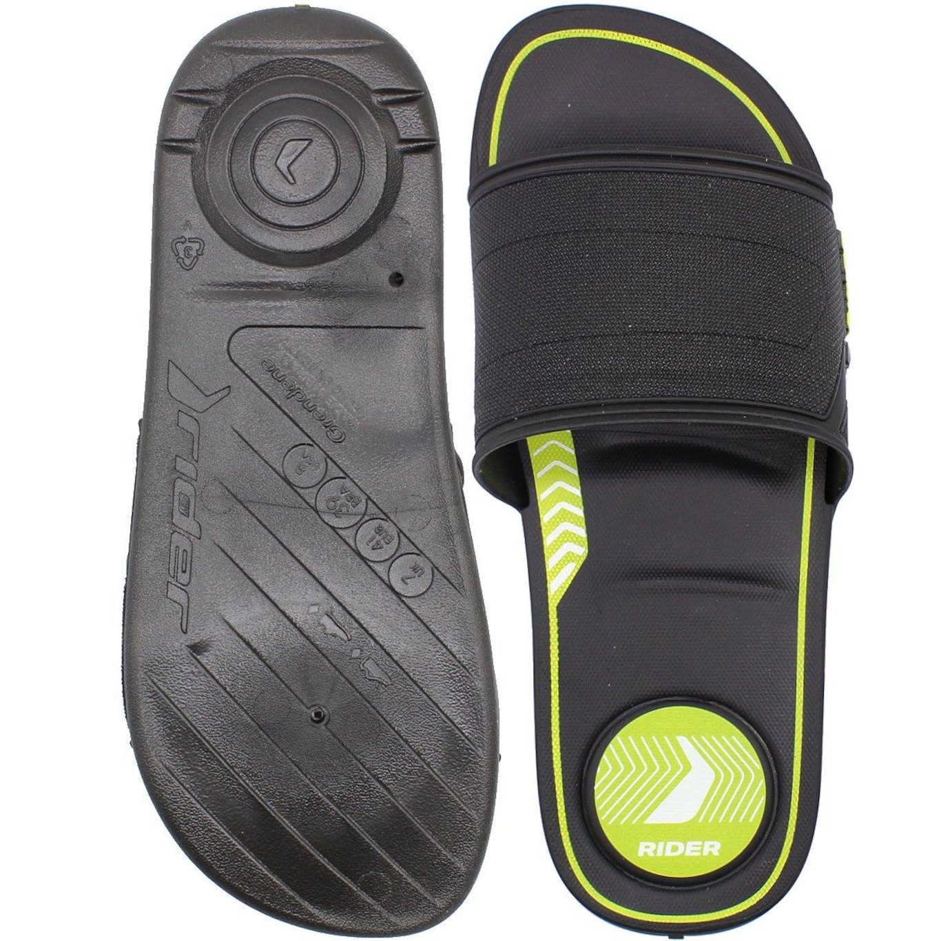 Chinelo Rider Start Slide - Masculino - Foto 3