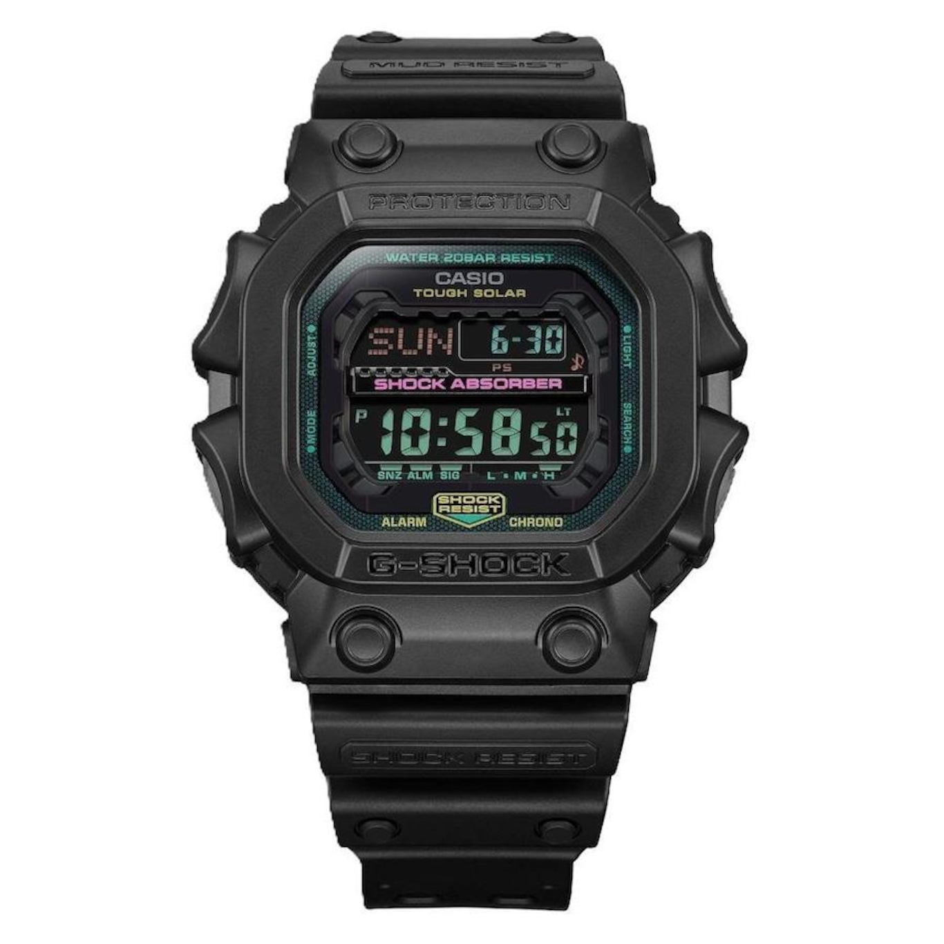 Relógio Casio G-Shock Gx-56Mf-1Dr The King Tough Solar Unissex - Foto 3