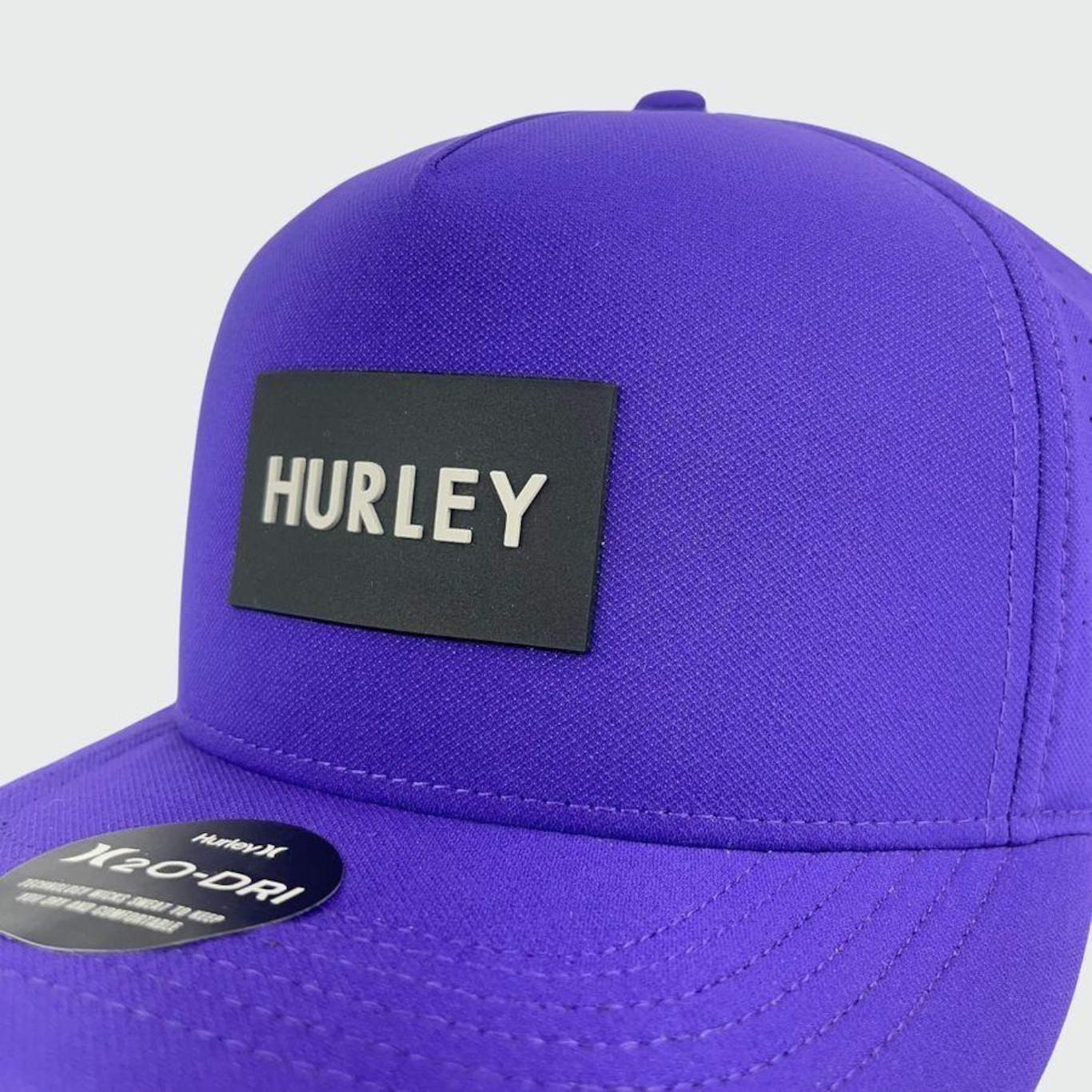 Boné Aba Curva Hurley Plate - Snapback - Adulto - Foto 2