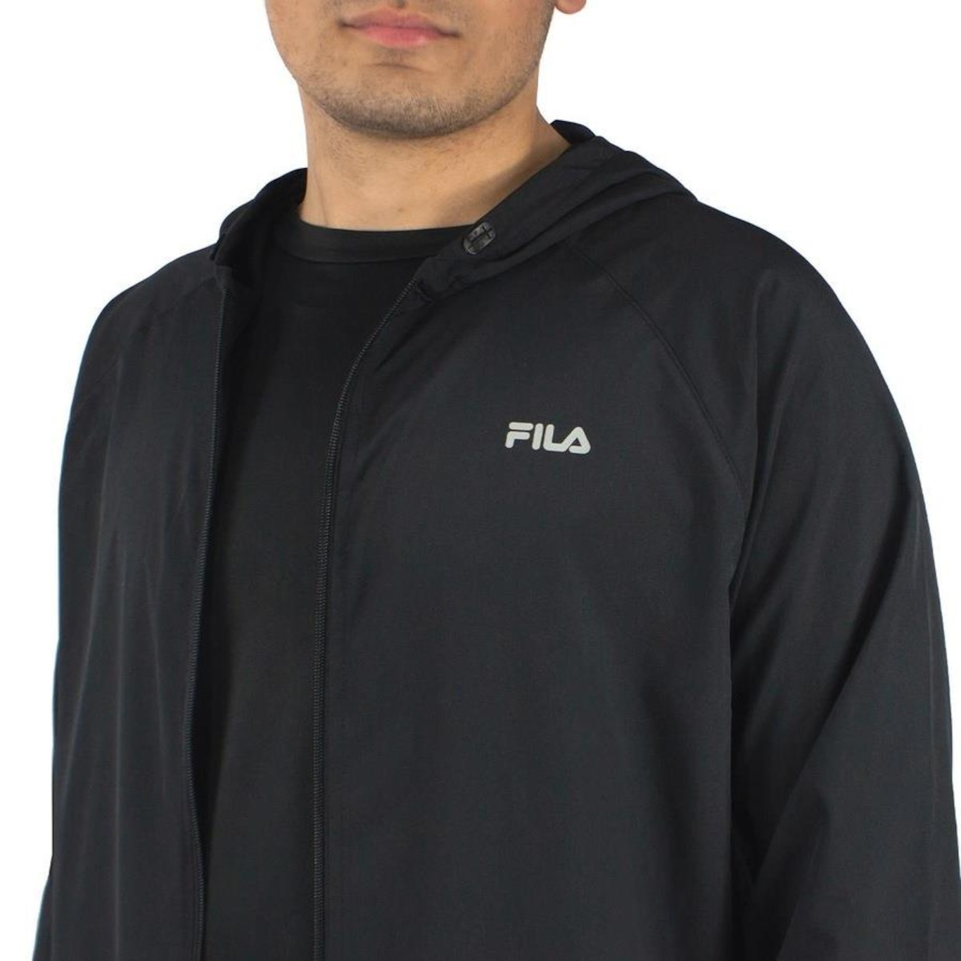 Jaqueta com Capuz Fila Essential Trainning - Masculina - Foto 5