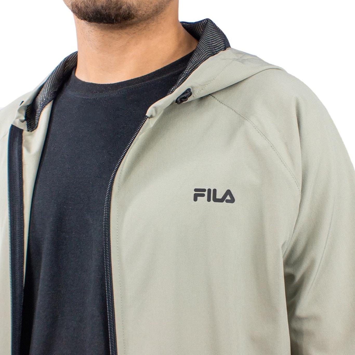 Jaqueta com Capuz Fila Essential Trainning - Masculina - Foto 5