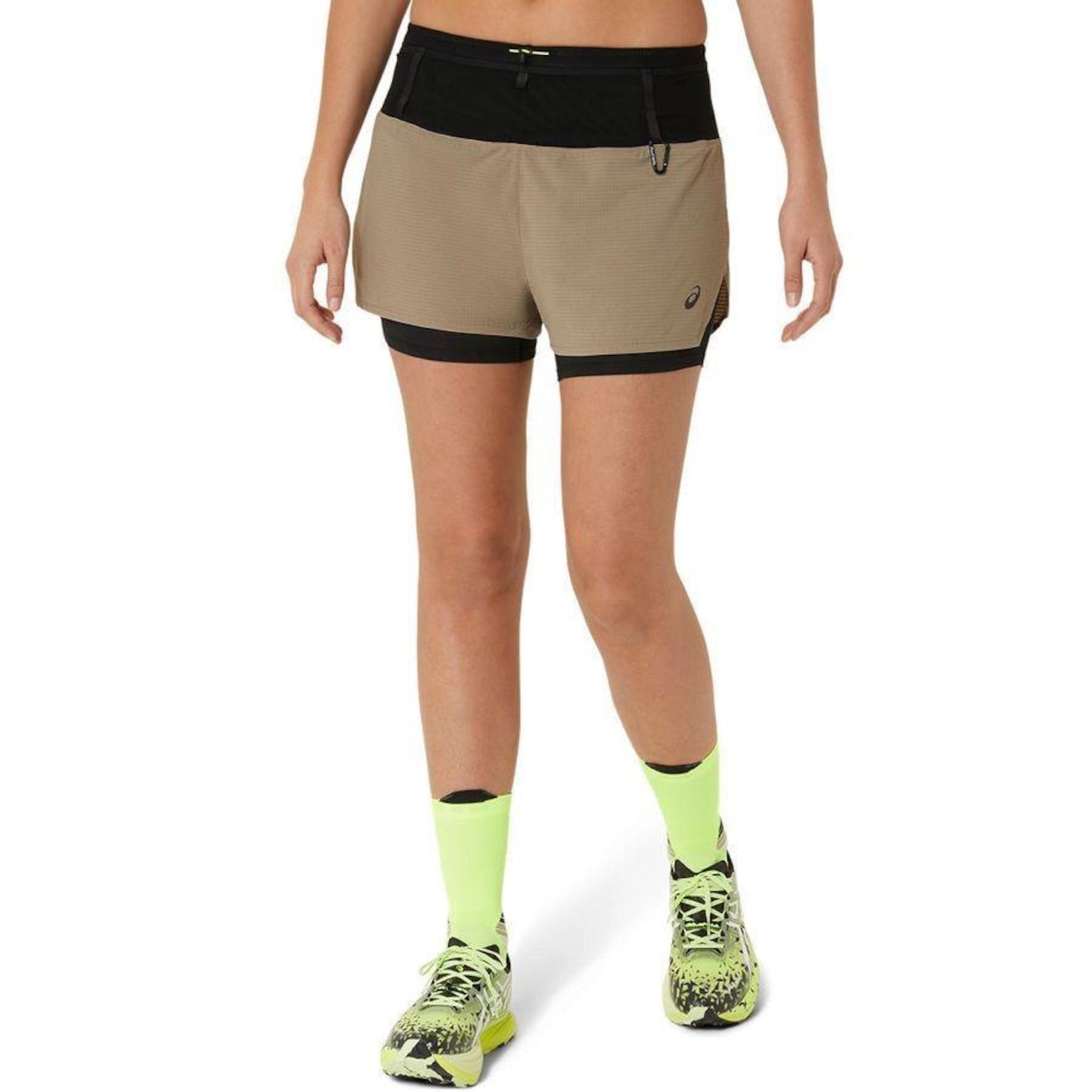 Shorts Asics Fujitrail - Feminino - Foto 1