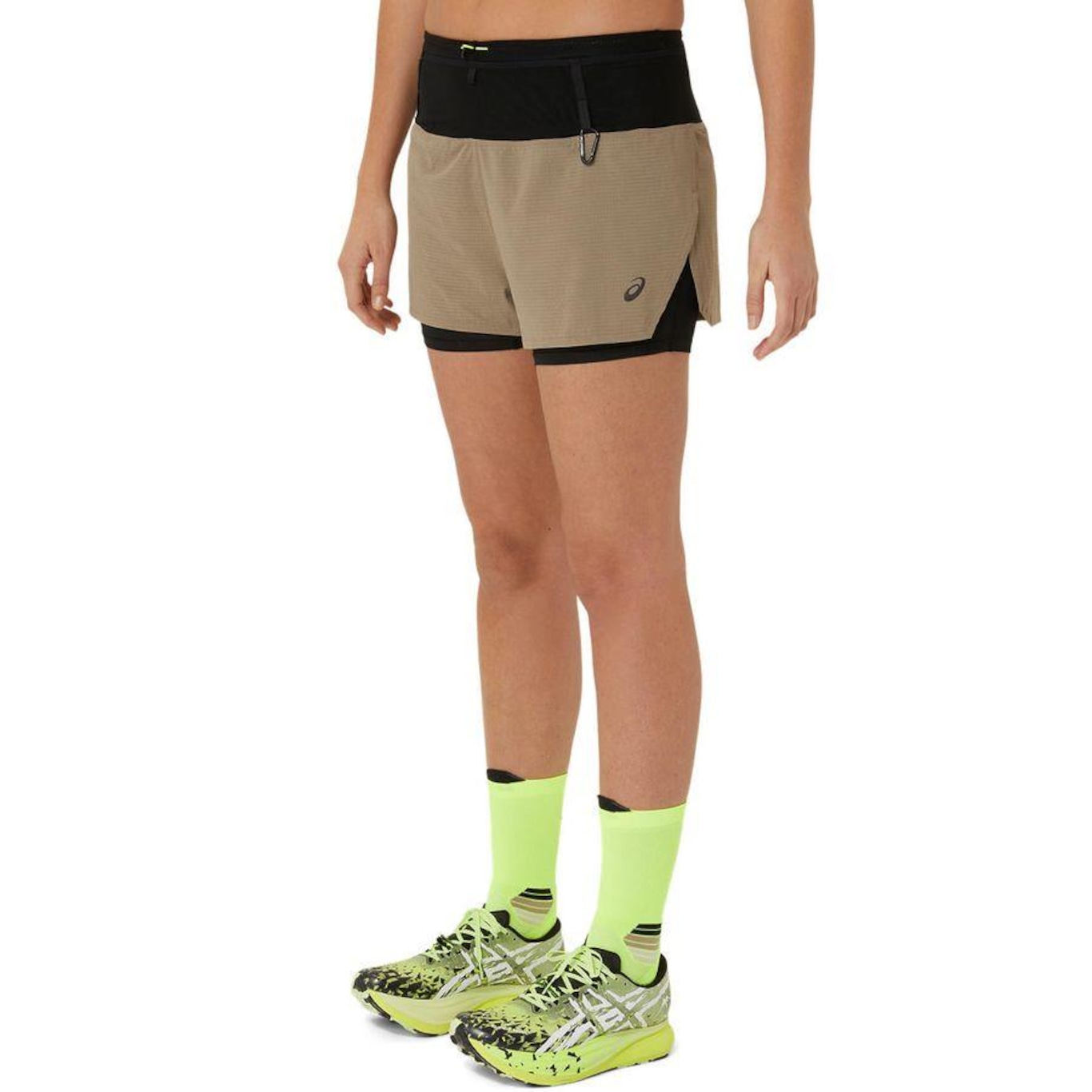 Shorts Asics Fujitrail - Feminino - Foto 3