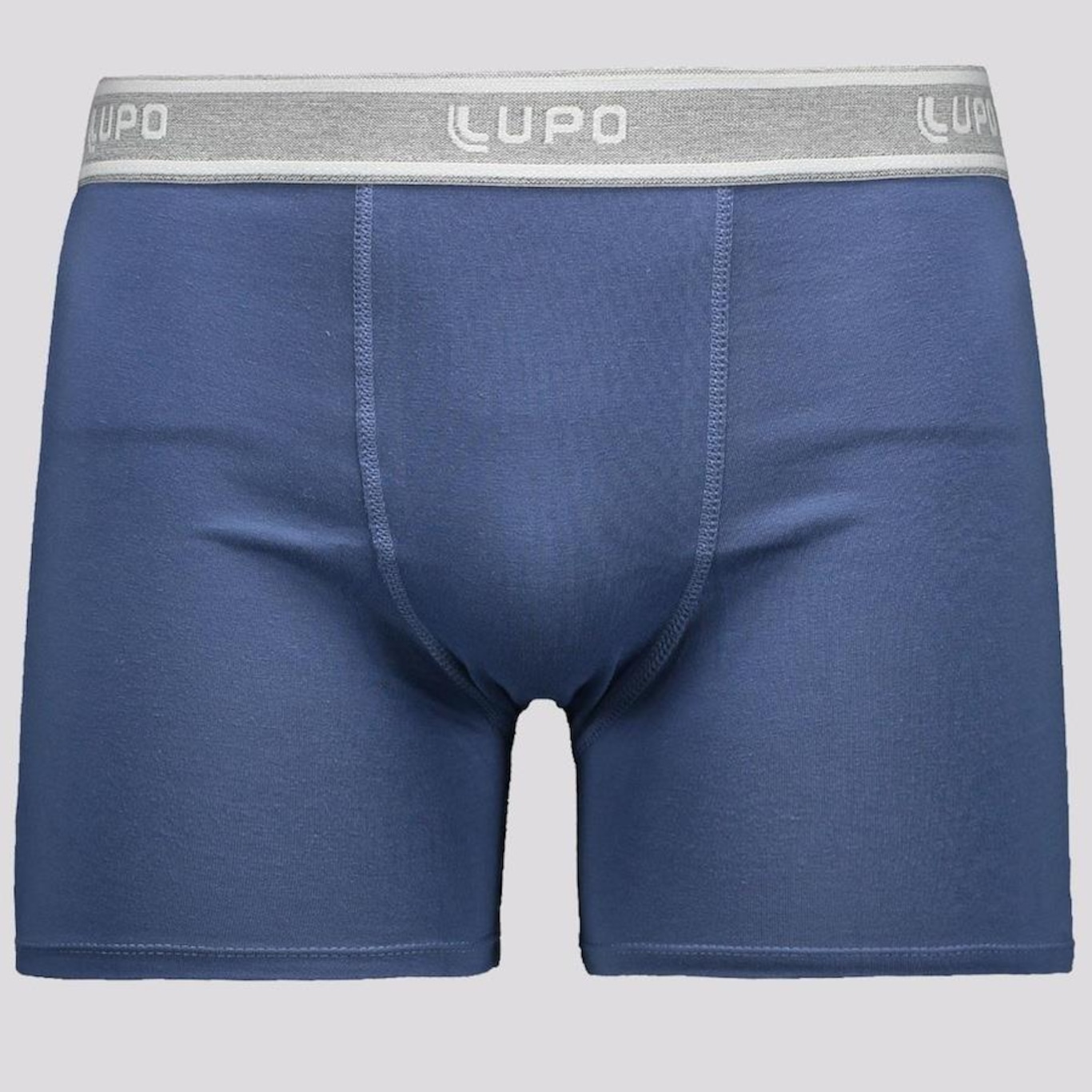 Cueca Boxer Lupo Algodão com Elastano - Masculina - Foto 1