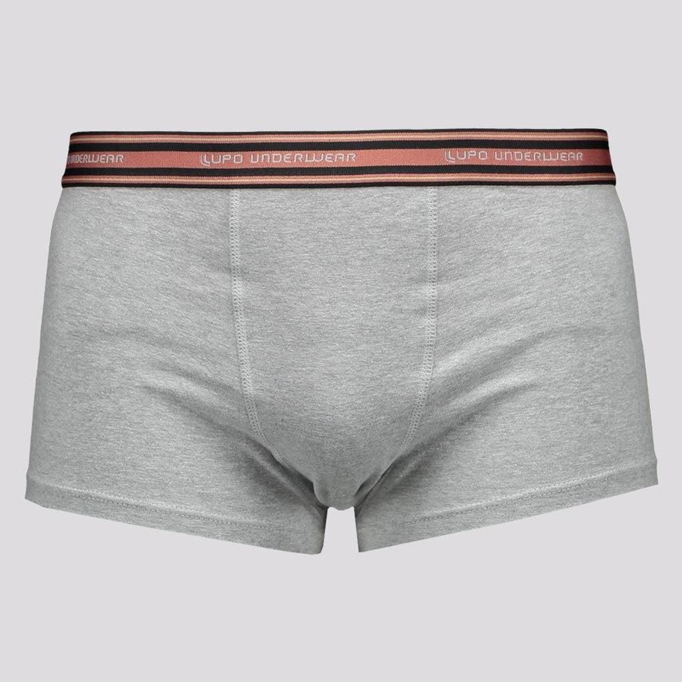 Cueca Sunga Lupo Basic Algodão com Elastano - Masculina - Foto 1