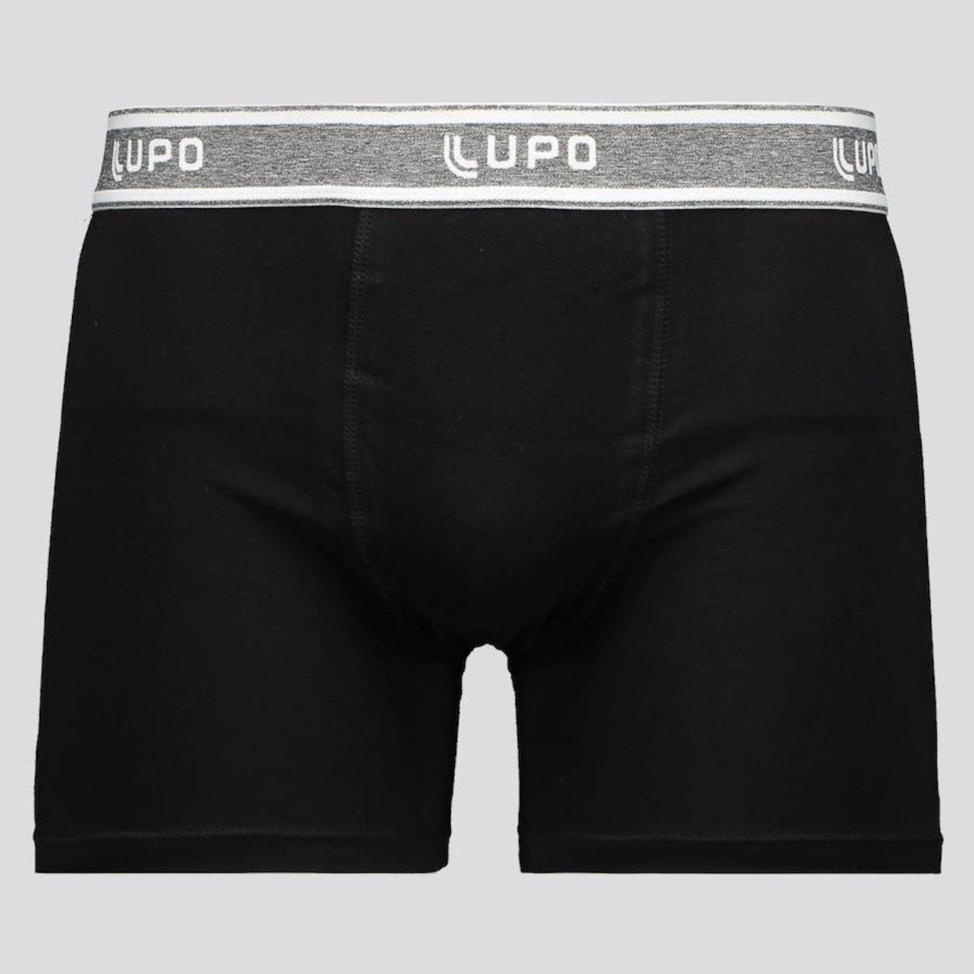 Cueca Boxer Lupo Basic Algodão com Elastano - Masculina - Foto 1