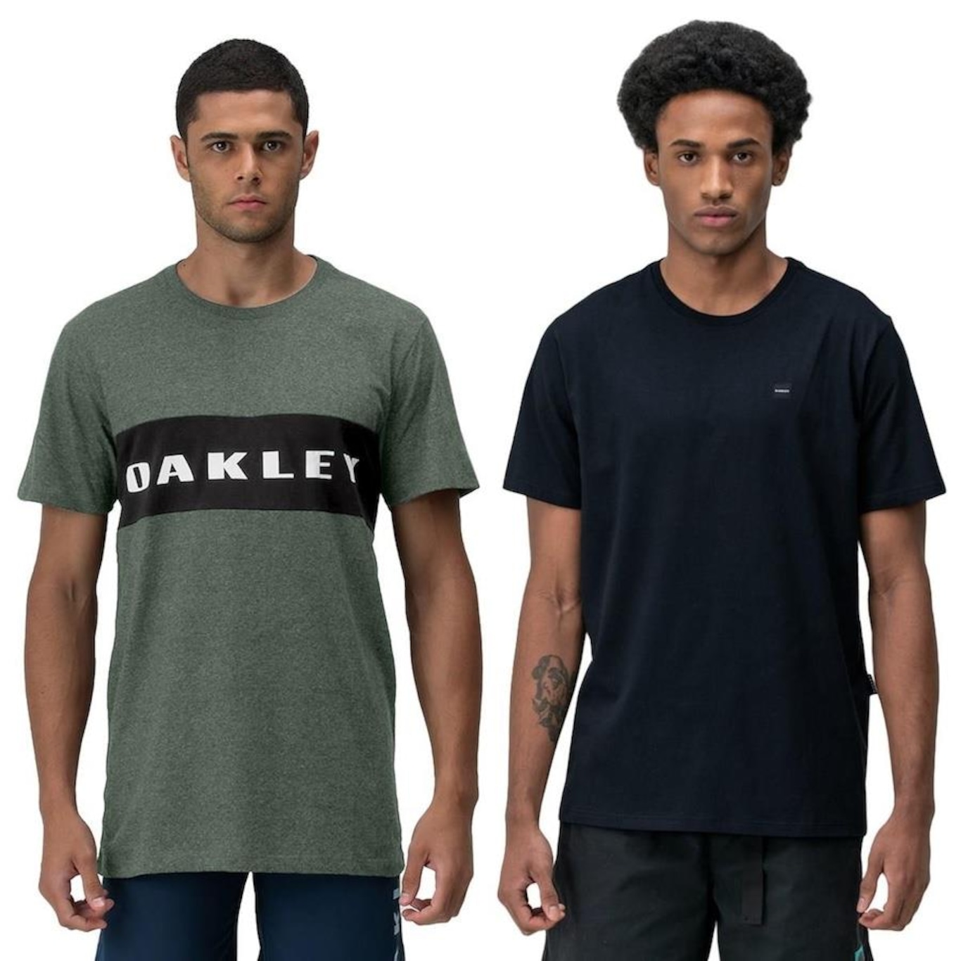 Camiseta Oakley Sport Tee + Camiseta Oakley Patch 2.0 Tee - Masculina - Foto 1