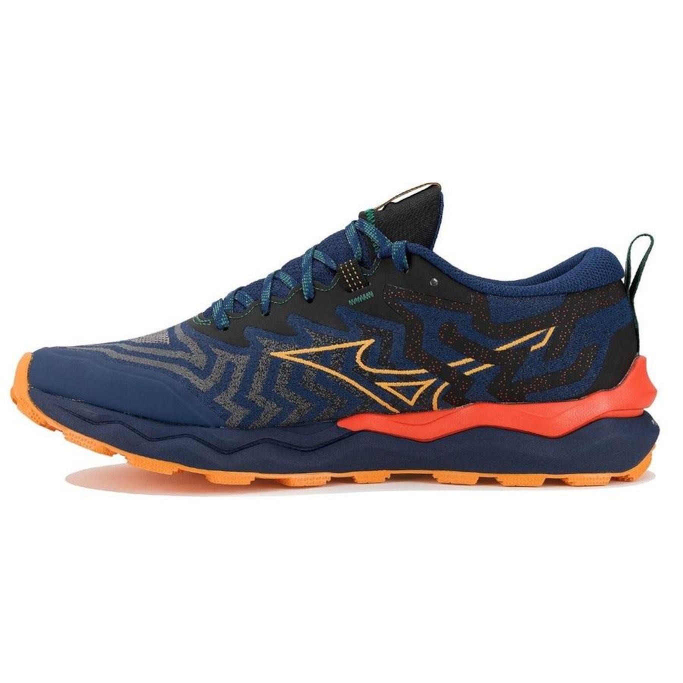 Kit Tênis Mizuno Trail Daichi 8 - Masculino + Meia - Foto 2