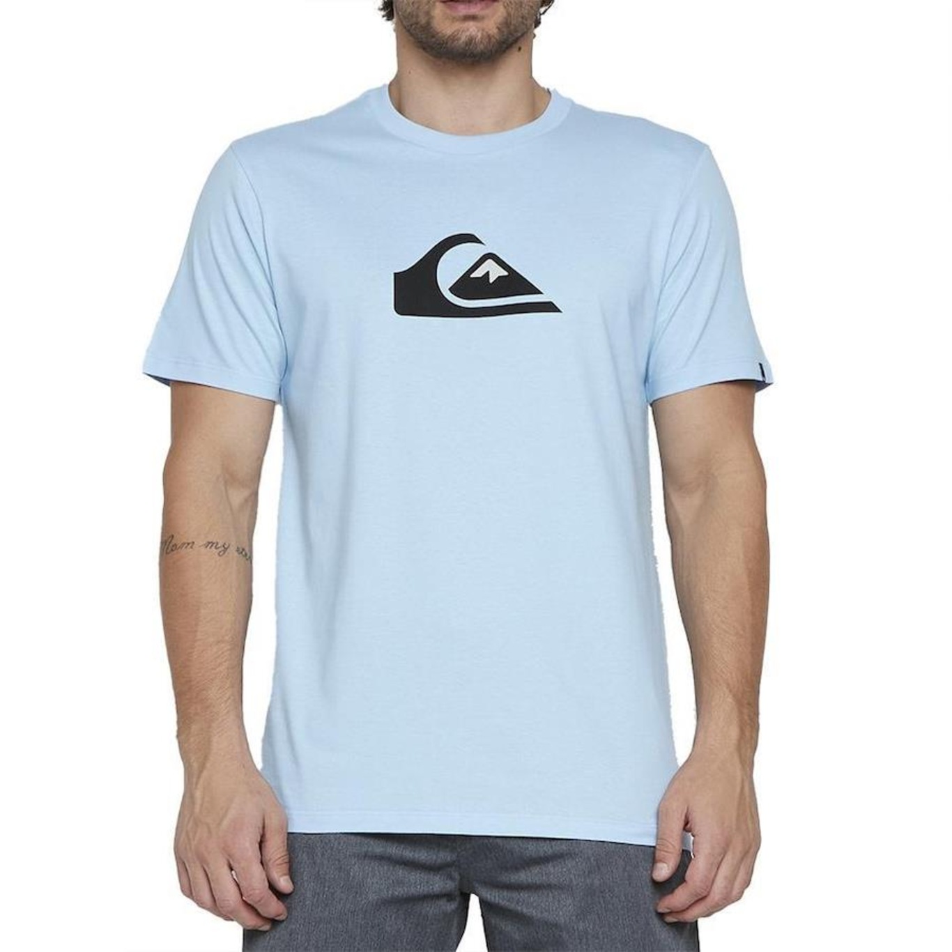 Camiseta Quiksilver Comp Logo Color - Masculina - Foto 1