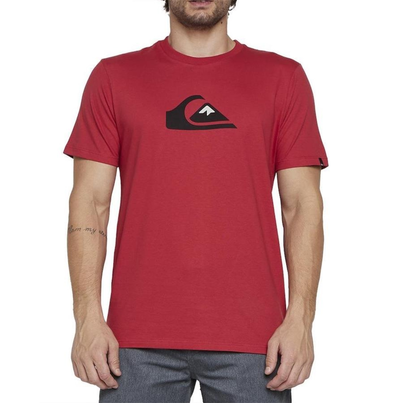 Camiseta Quiksilver Comp Logo Color - Masculina - Foto 1