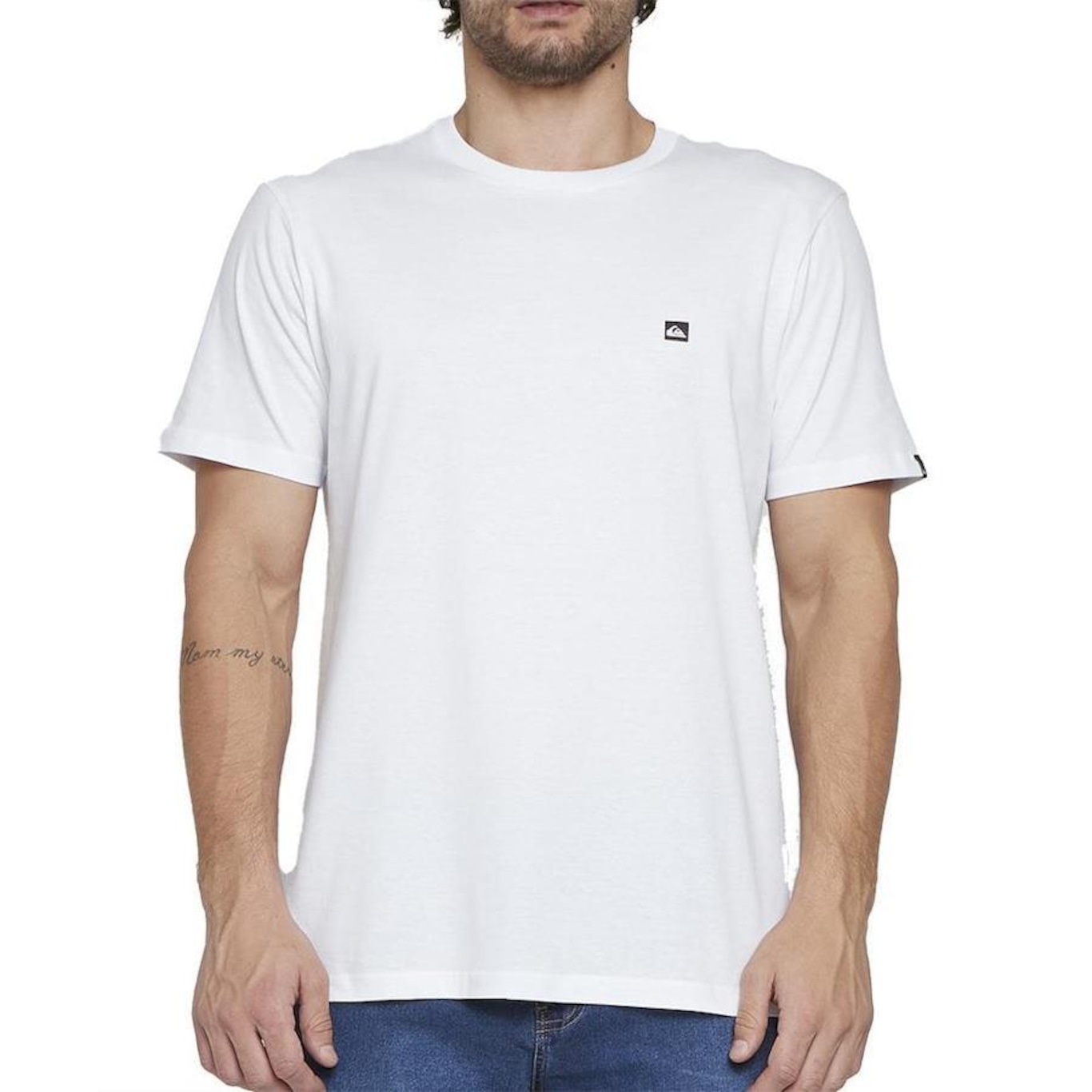 Camiseta Quiksilver Transfer Square - Masculina - Foto 1