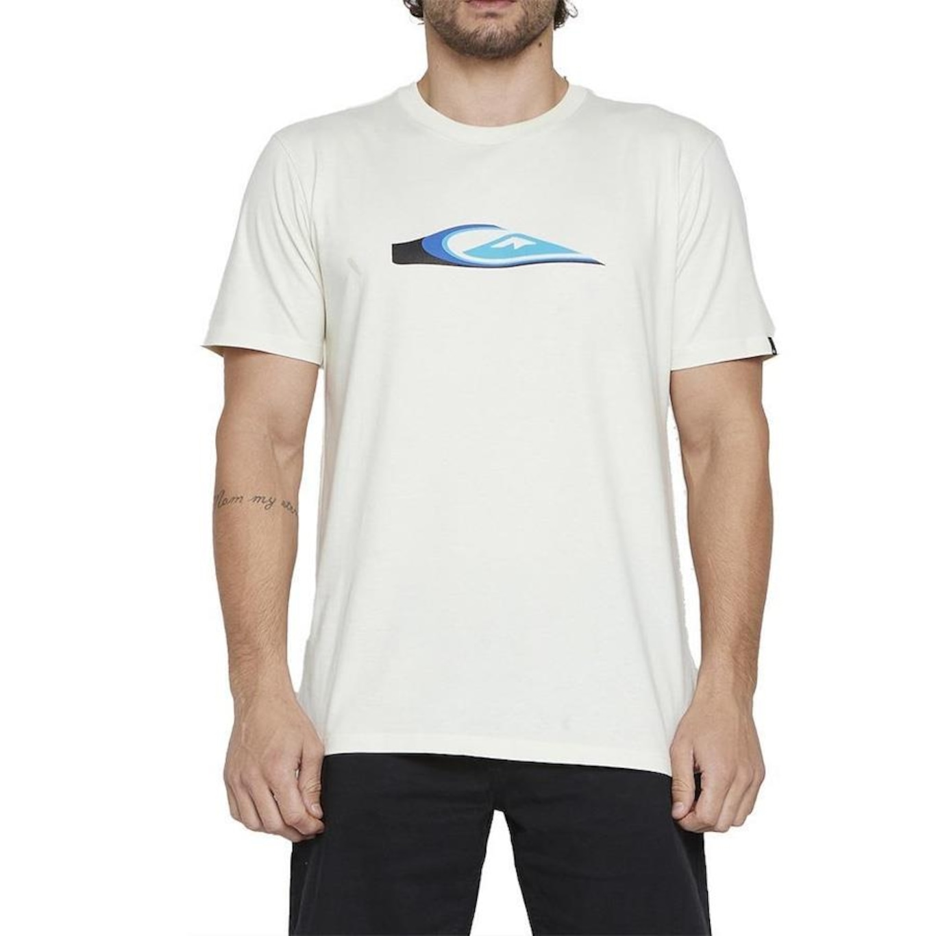 Camiseta Quiksilver Warp Drive - Masculina - Foto 1