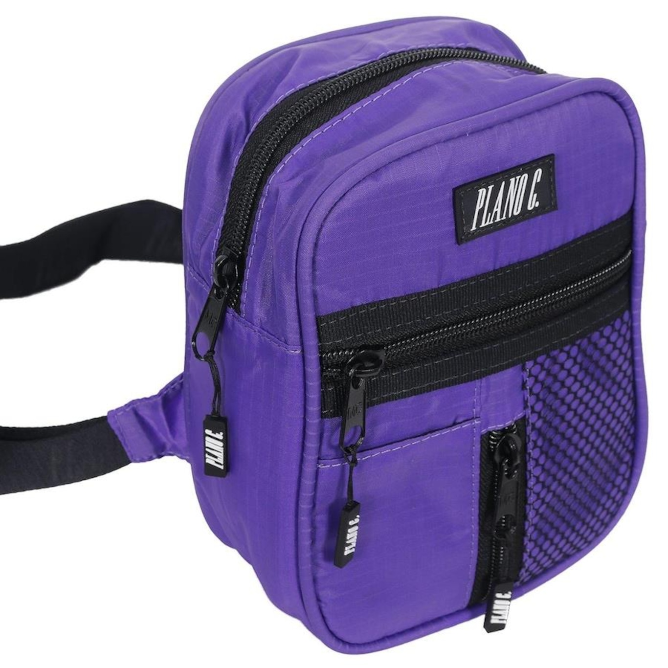 Shoulder Bag Plano C. Ripstop Roxo - Foto 2