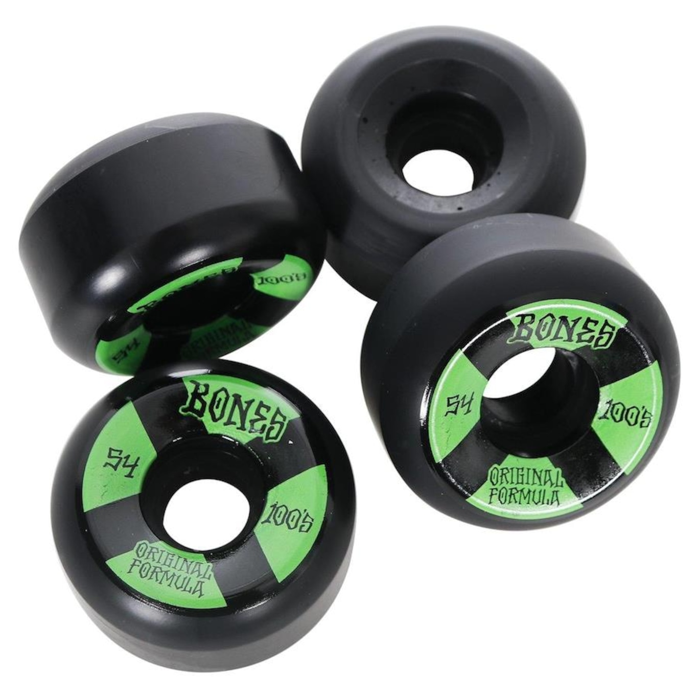 Rodas Bones 100 N4 Og Formula V5 Sidecut Tamanho 54mm - Foto 3