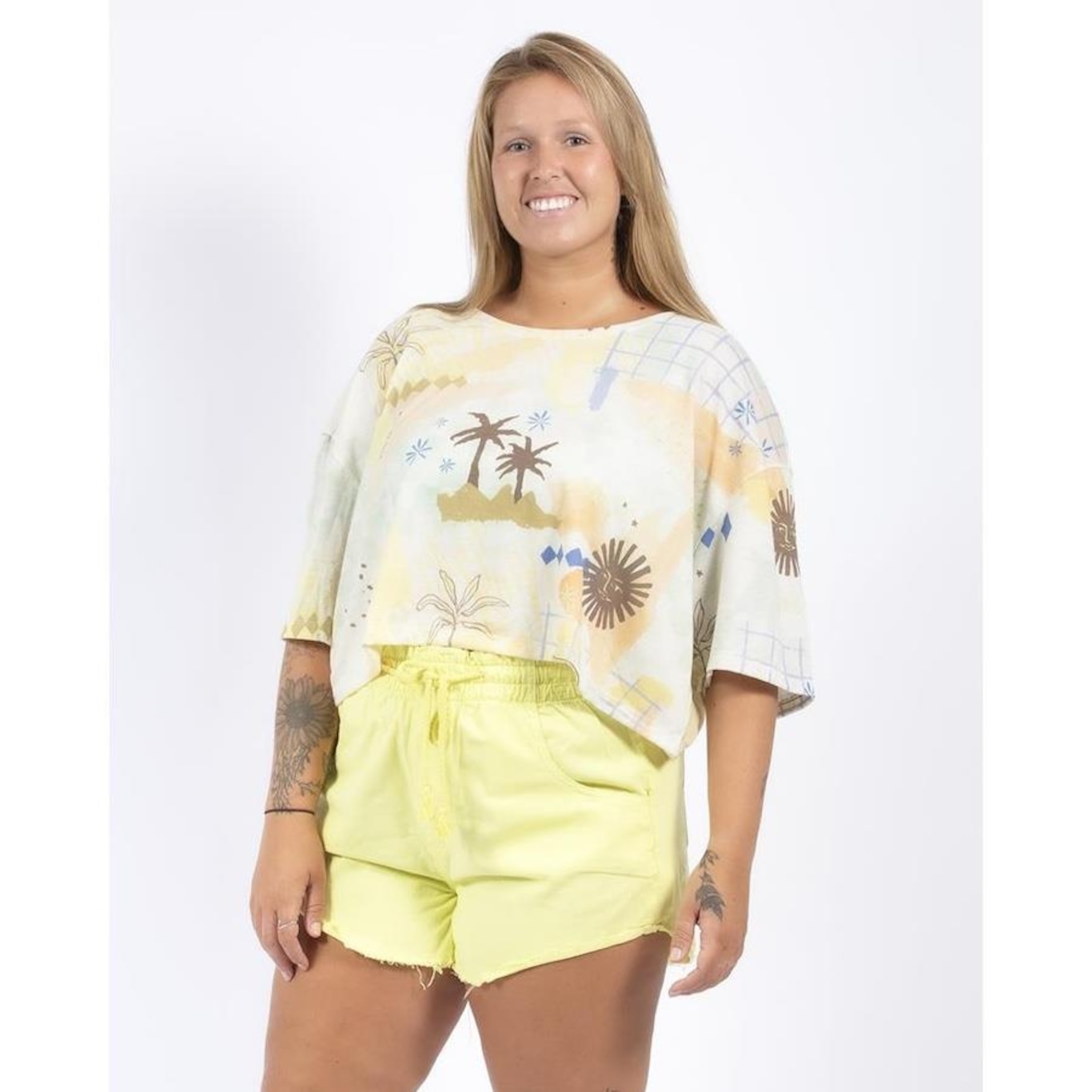 Camisa Rip Curl Sun Club Mix - Feminina - Foto 2