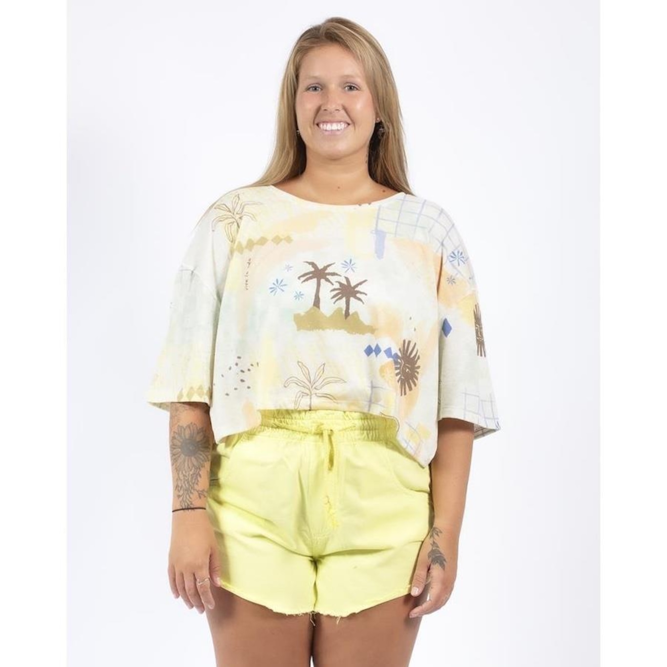 Camisa Rip Curl Sun Club Mix - Feminina - Foto 4