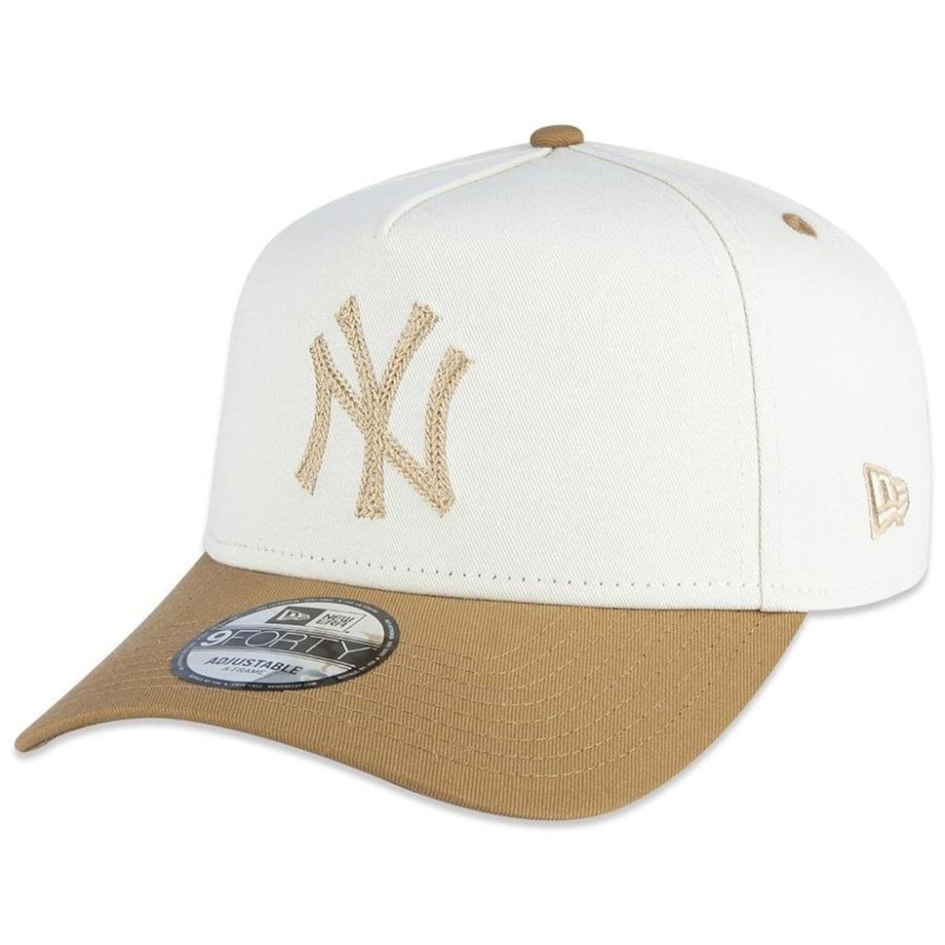 Boné Aba Curva New Era 940 A-Frame New York Yankees Dual - Strapback - Adulto - Foto 1