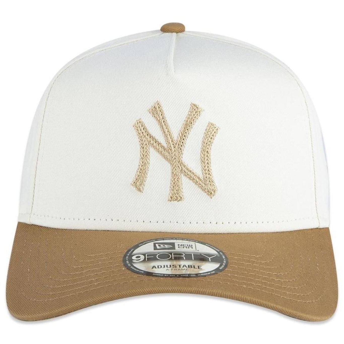 Boné Aba Curva New Era 940 A-Frame New York Yankees Dual - Strapback - Adulto - Foto 3