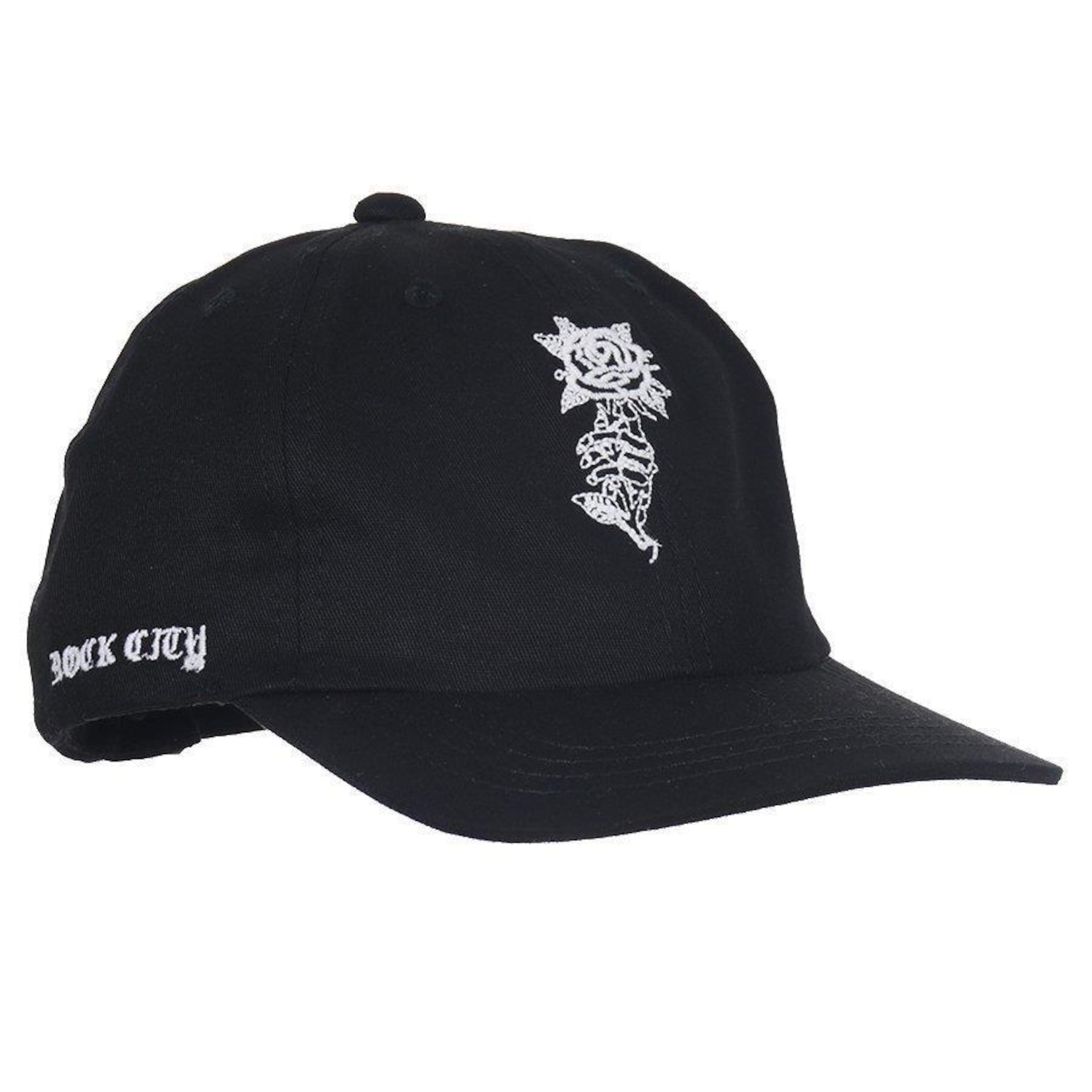 Boné Aba Curva Rock City Rosa Marchioro Dad Hat - strapback - Adulto - Foto 3