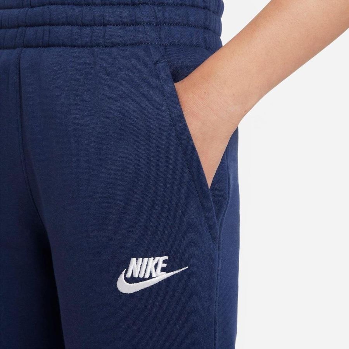 Calça Nike Sportswear Club Fleece - Infantil - Foto 4