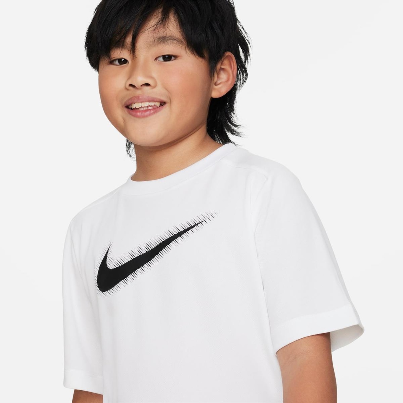 Camiseta Nike Dri-Fit Multi+ Graphic - Infantil - Foto 2