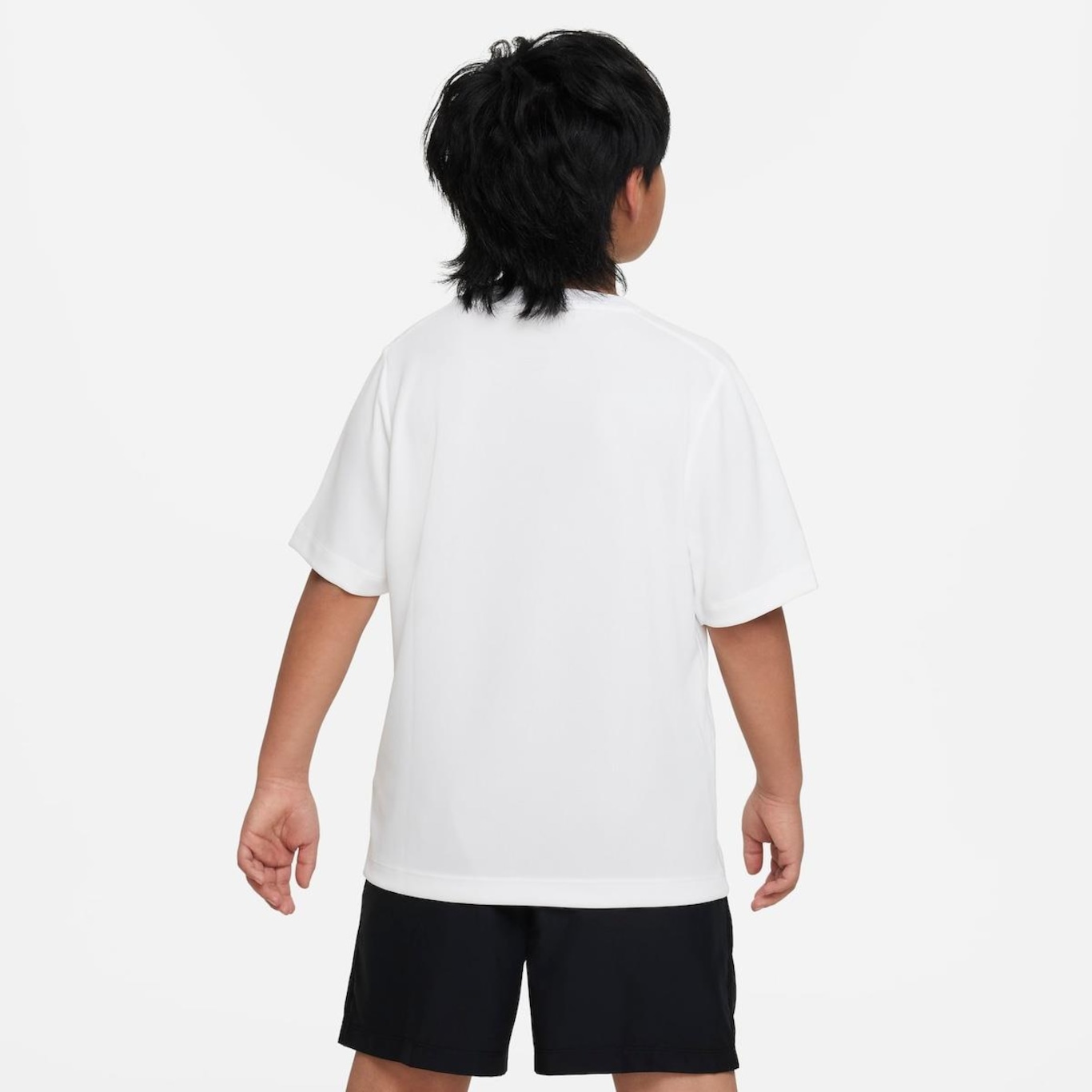 Camiseta Nike Dri-Fit Multi+ Graphic - Infantil - Foto 4