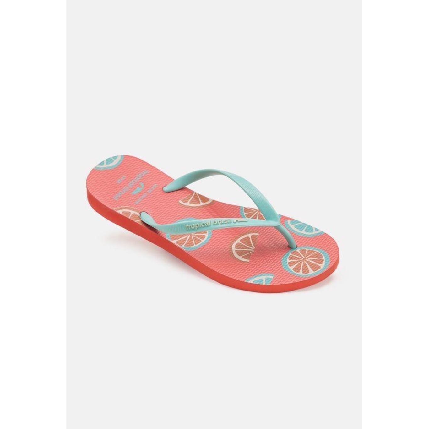 Chinelo Tropical Brasil Estampado Slim - Feminino - Foto 3