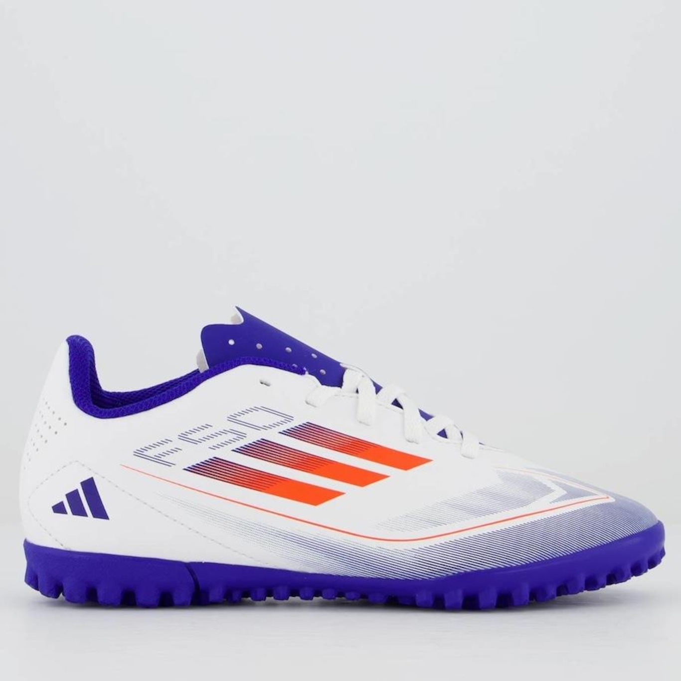 Chuteira Society adidas F50 Club Tf - Infantil - Foto 1