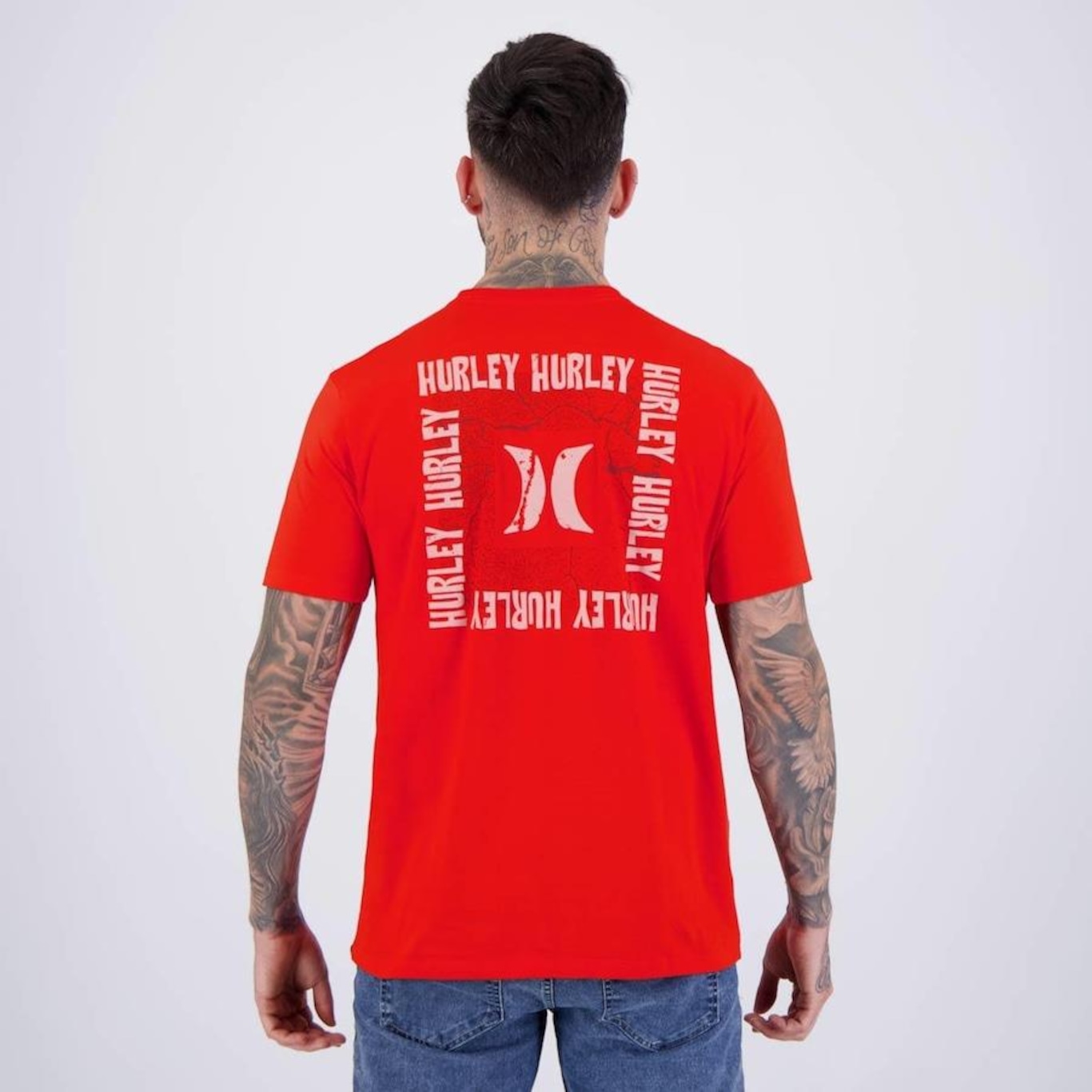 Camiseta Hurley Clash - Masculina - Foto 4