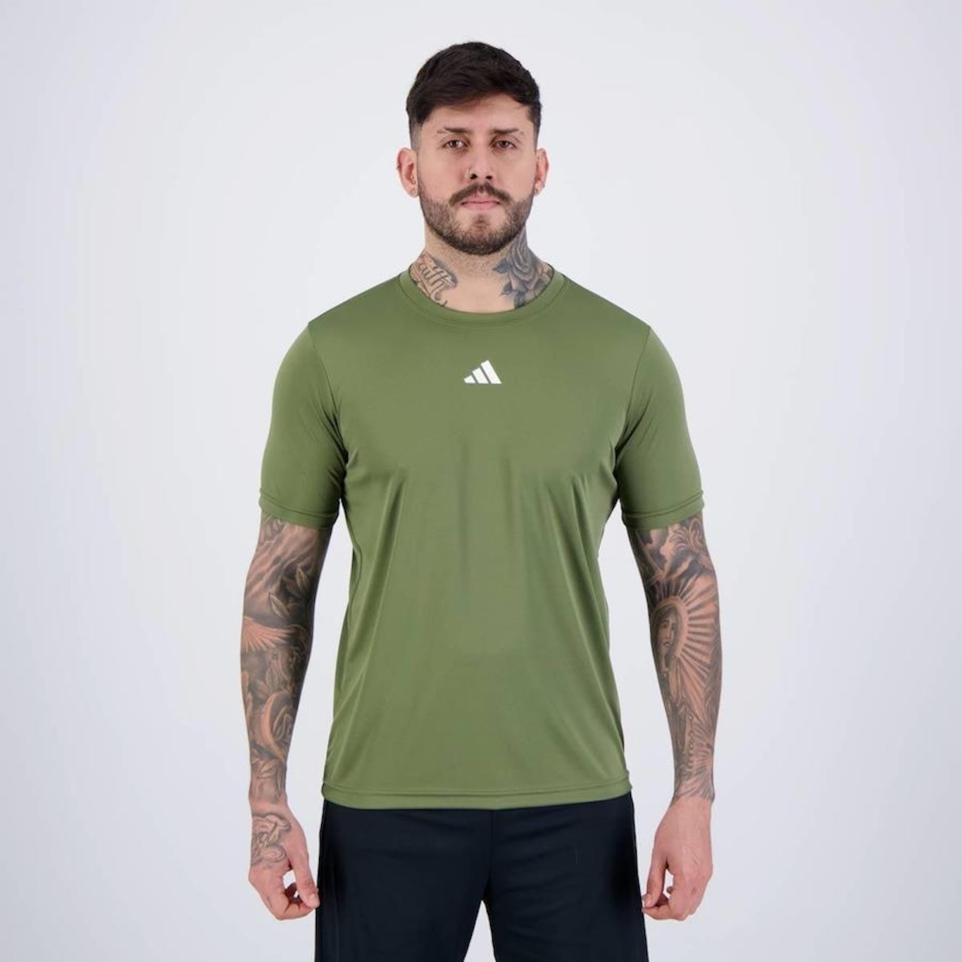 Camiseta adidas Basic - Masculina - Foto 1