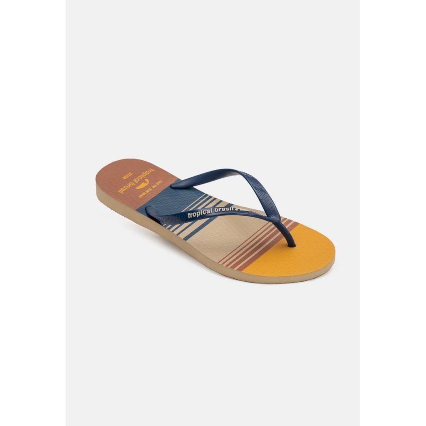 Chinelo Tropical Brasil Estampado Slim - Feminino - Foto 3